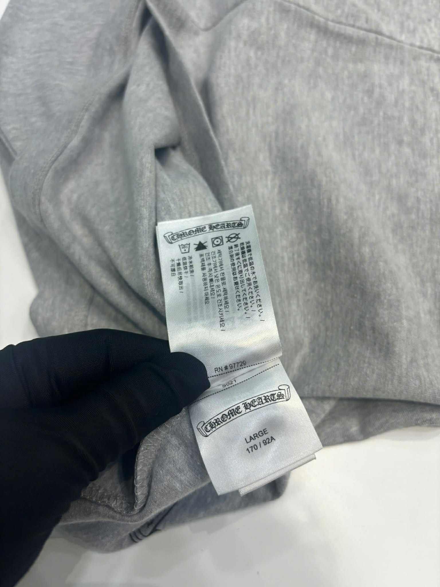 Chrome Hearts Chrome Hearts Gray Horseshoe Logo Mini Dress Size L / US 10 / IT 46 - 9 Thumbnail