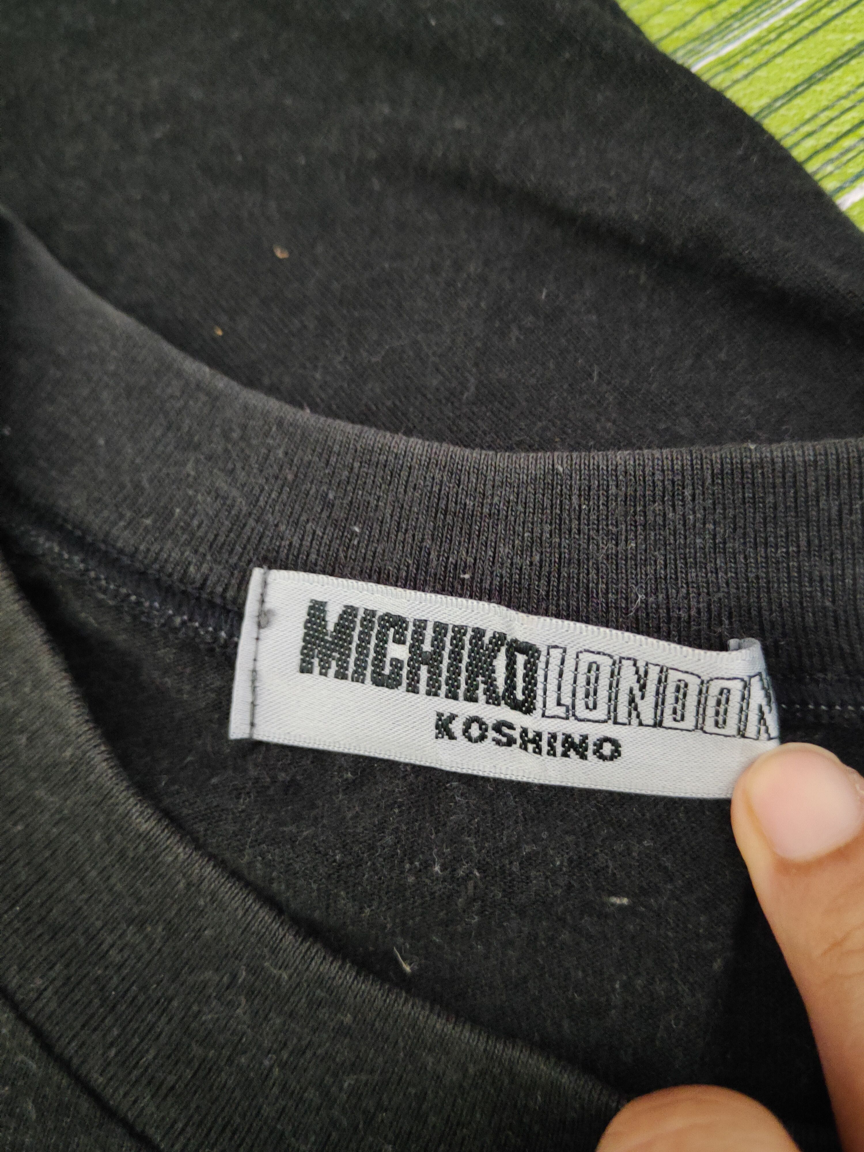 Michiko Koshino London Michiko Koshino London Black Short Sleeve T-shirts #S2878 Size US M / EU 48-50 / 2 - 13 Thumbnail