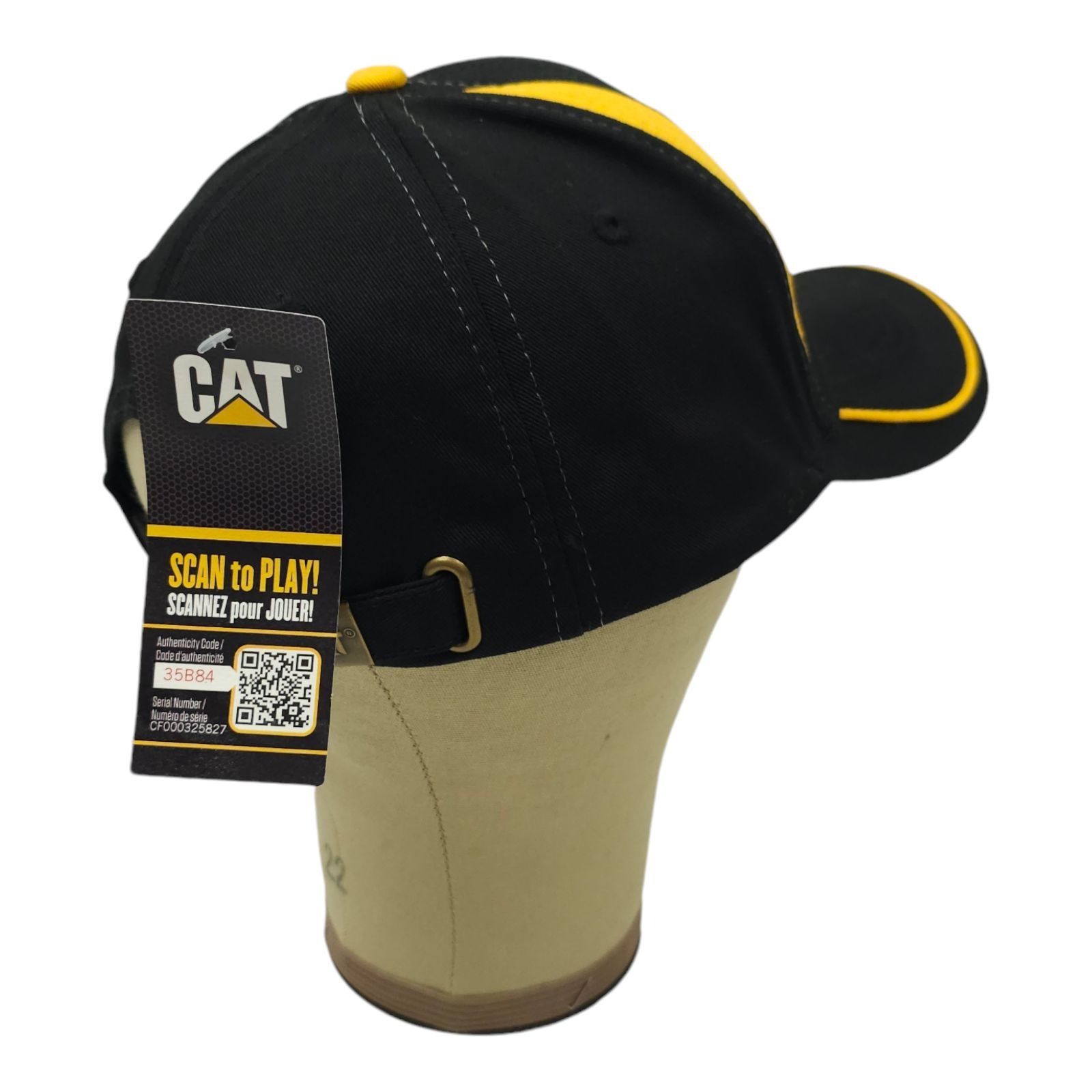 Caterpillar Caterpillar CAT Reman Embroidered Logo Tuck Strap Cap Hat Size ONE SIZE - 13 Thumbnail