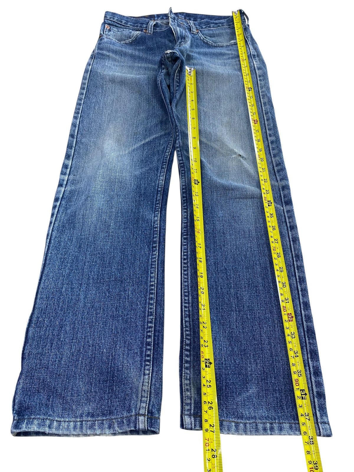 Levi's Levi’s Faded Wash Whiskers Style Straight Cut Jeans Size US 28 / EU 44 - 6 Thumbnail