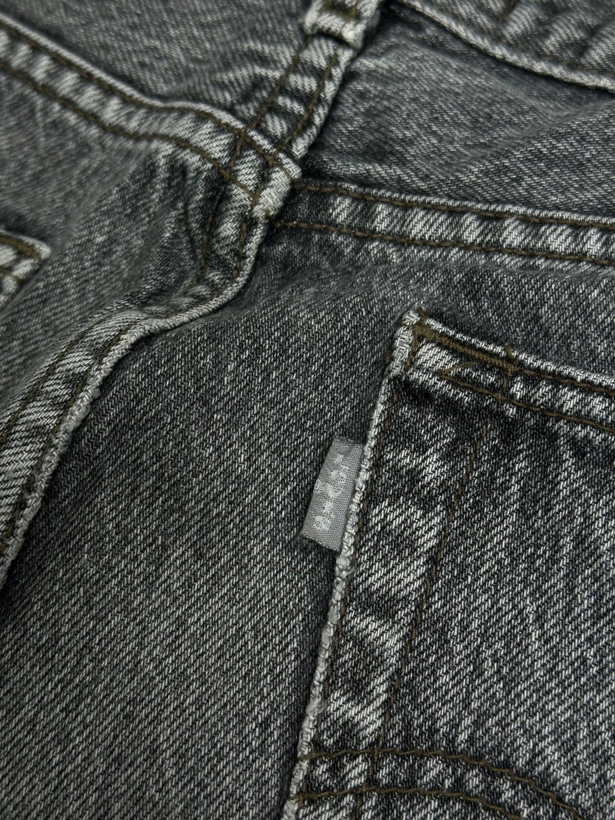 Levi's Vintage Levis Silver Tab Baggy Gray Jeans Rare 38x34 Size US 38 / EU 54 - 5 Thumbnail