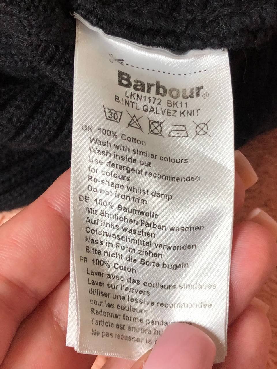 Barbour × Vintage Barbour Knit Wool Sweater Pullover Crewneck Size M / US 6-8 / IT 42-44 - 3 Thumbnail
