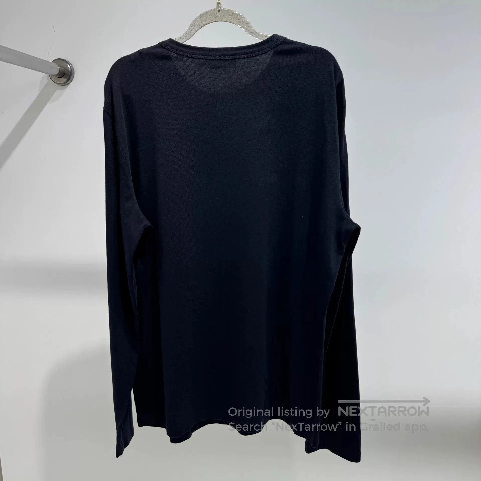 Moncler Moncler Flocked Large Logo Long Sleeve. Size US L / EU 52-54 / 3 - 3 Thumbnail