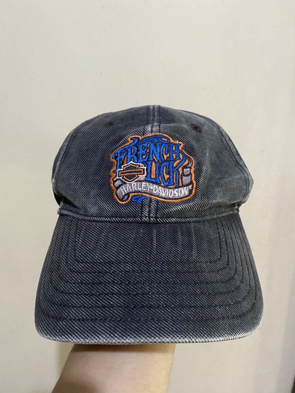 Harley Davidson Vintage Harley Davidson Cap Size ONE SIZE - 1 Thumbnail