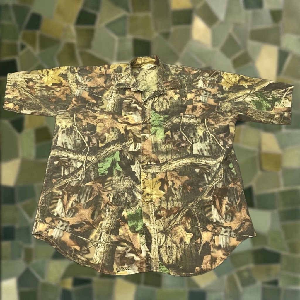 Vintage VINTAGE RedHead Shirt Men 2XL Camouflage Button-Up Short Sleeve Outdoor Hunting Cotton Brown 2XL Mens Size US XXL / EU 58 / 5 - 1 Thumbnail