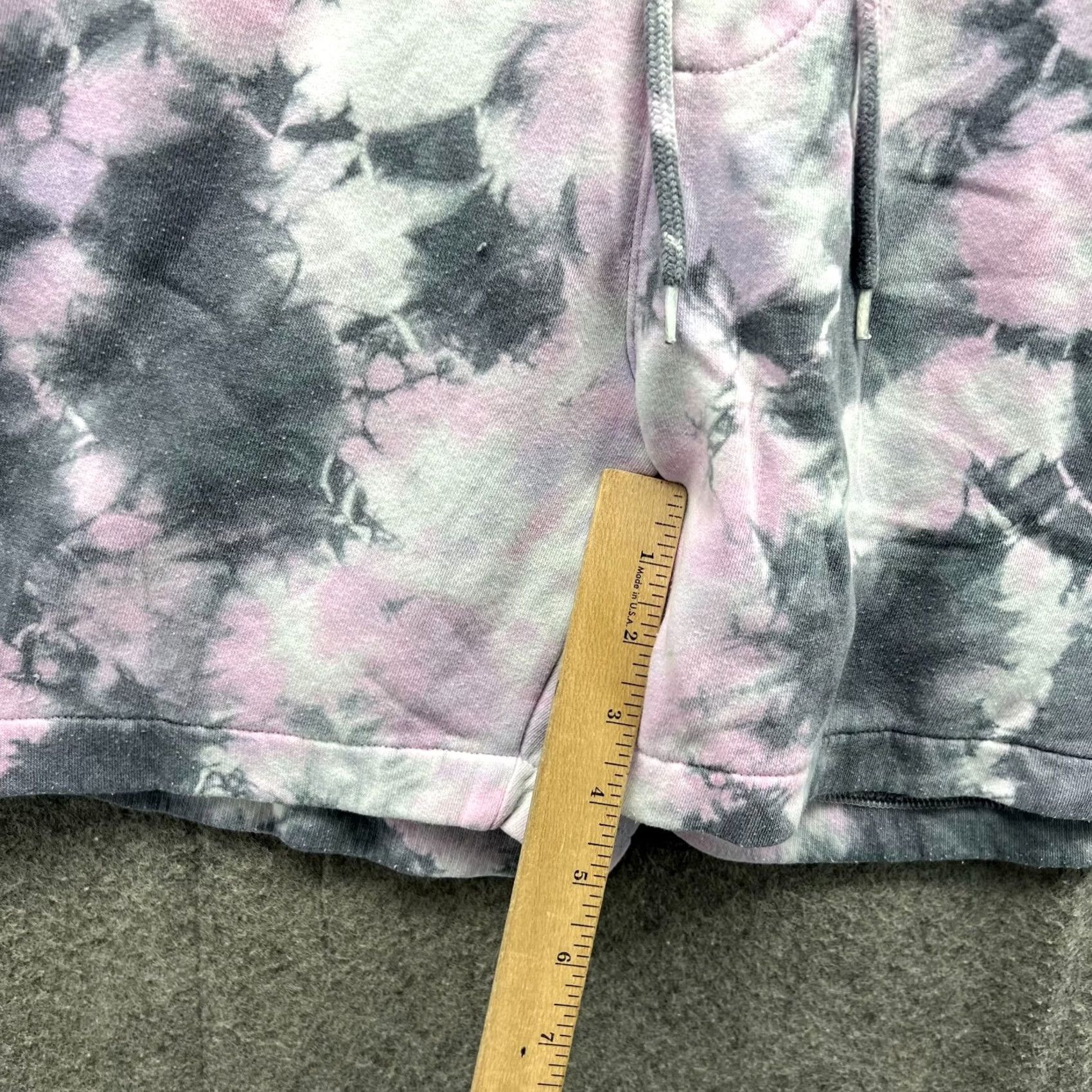 Pacsun Pacsun Shorts Womens Medium Pink Elastic Waist Fleece Drawstring Tie Dye Cotton Size 32" / US 10 / IT 46 - 6 Thumbnail