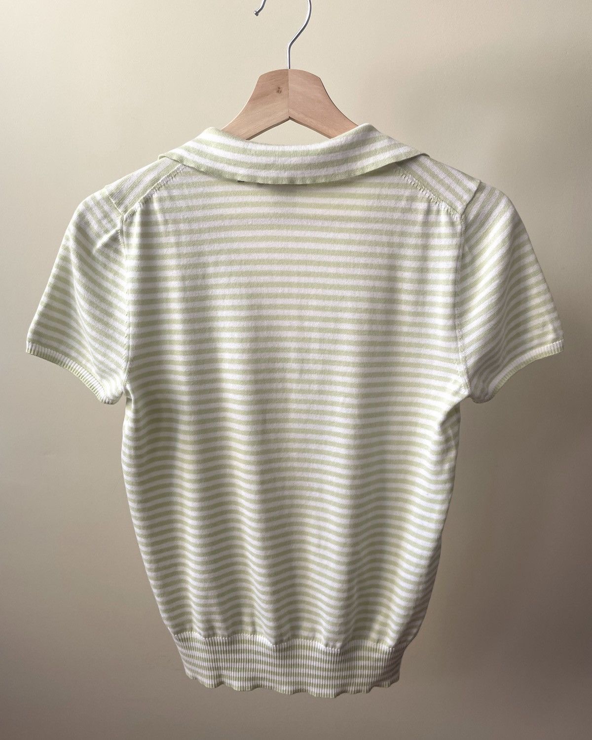 Henri Bendel Vintage Henri Bendel Stripe Polo Size S / US 4 / IT 40 - 4 Thumbnail