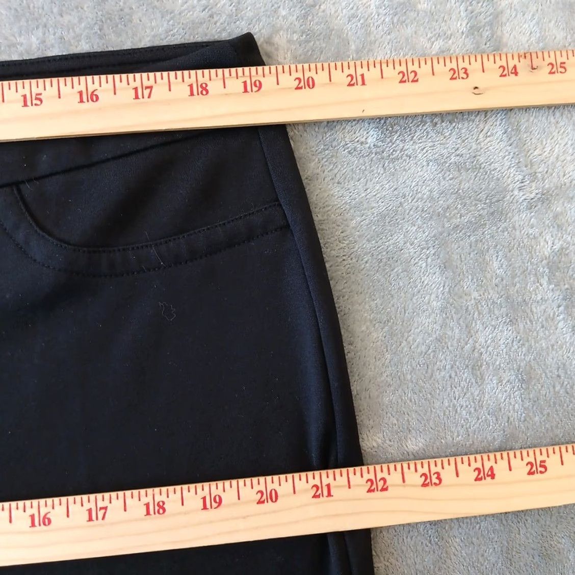Vintage Zac & Rachel Pants Womens Petites PXL Ankle Stretch Pull On Black 38x25.5 Skinny Flat Front Mid Rise XS-XL? Size 40" / US 18 - 2 Thumbnail