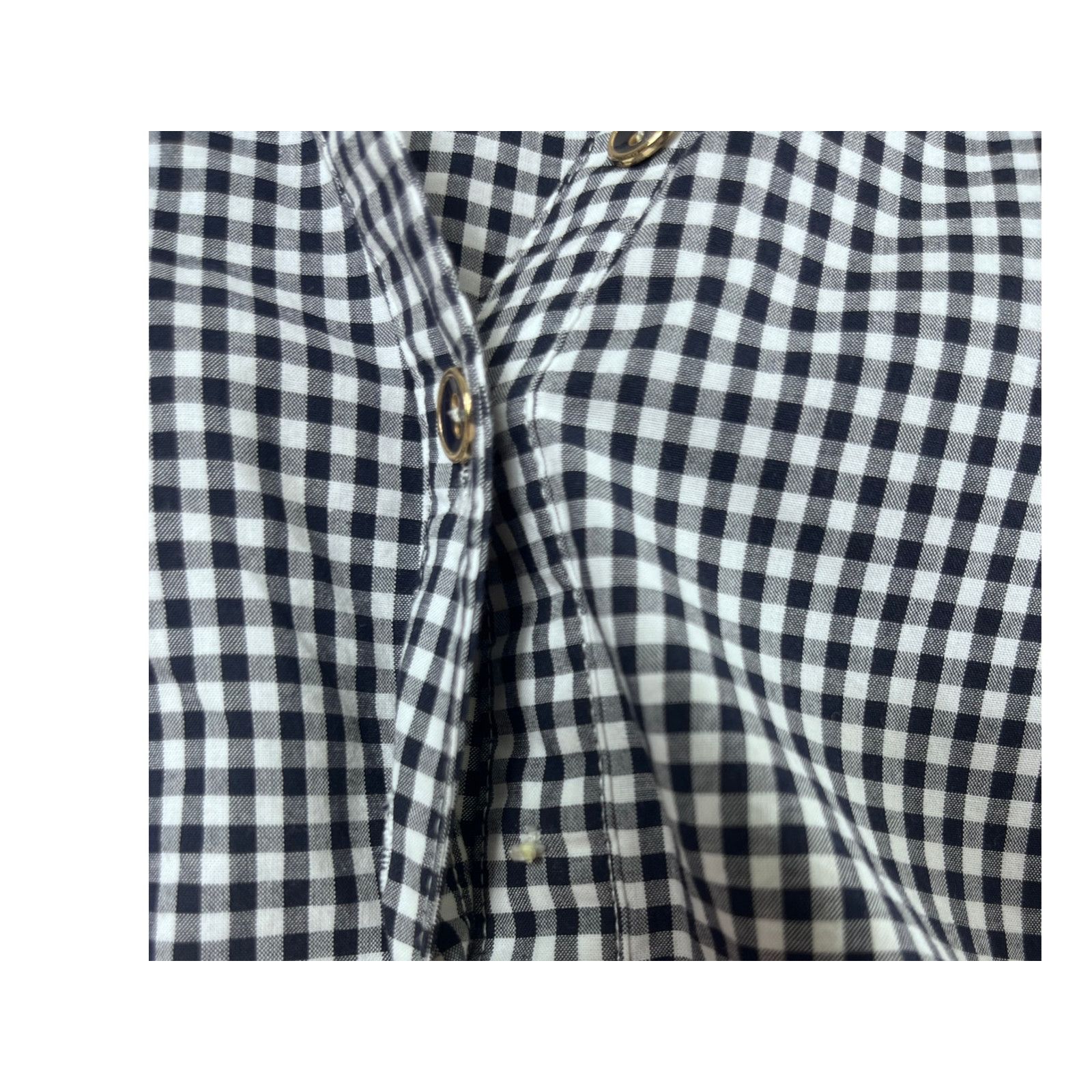 Talbots Gingham Plaid Talbots x Oprah Long Sleeve Blouse M Size M / US 6-8 / IT 42-44 - 4 Thumbnail