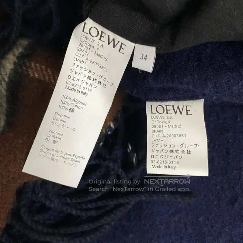 Loewe Loewe Black Long Trench Coat for Women . Size XXS / US 00 / IT 34 - 7 Thumbnail