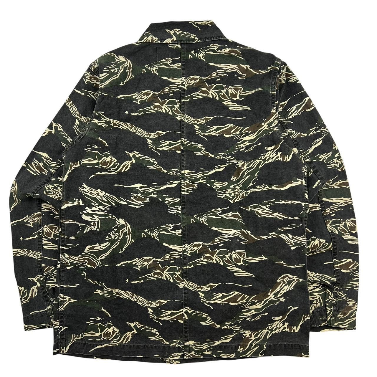 Stussy Vintage Stussy Camo Overshirt Jacket - Medium Size US M / EU 48-50 / 2 - 2 Thumbnail