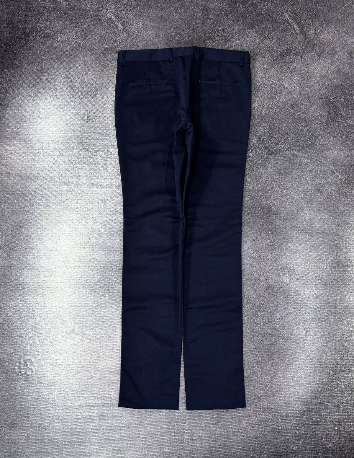 Roberto Cavalli Roberto Cavalli Men’s Navy Blue Luxury Dress Pants Trousers Size US 34 / EU 50 - 2 Thumbnail