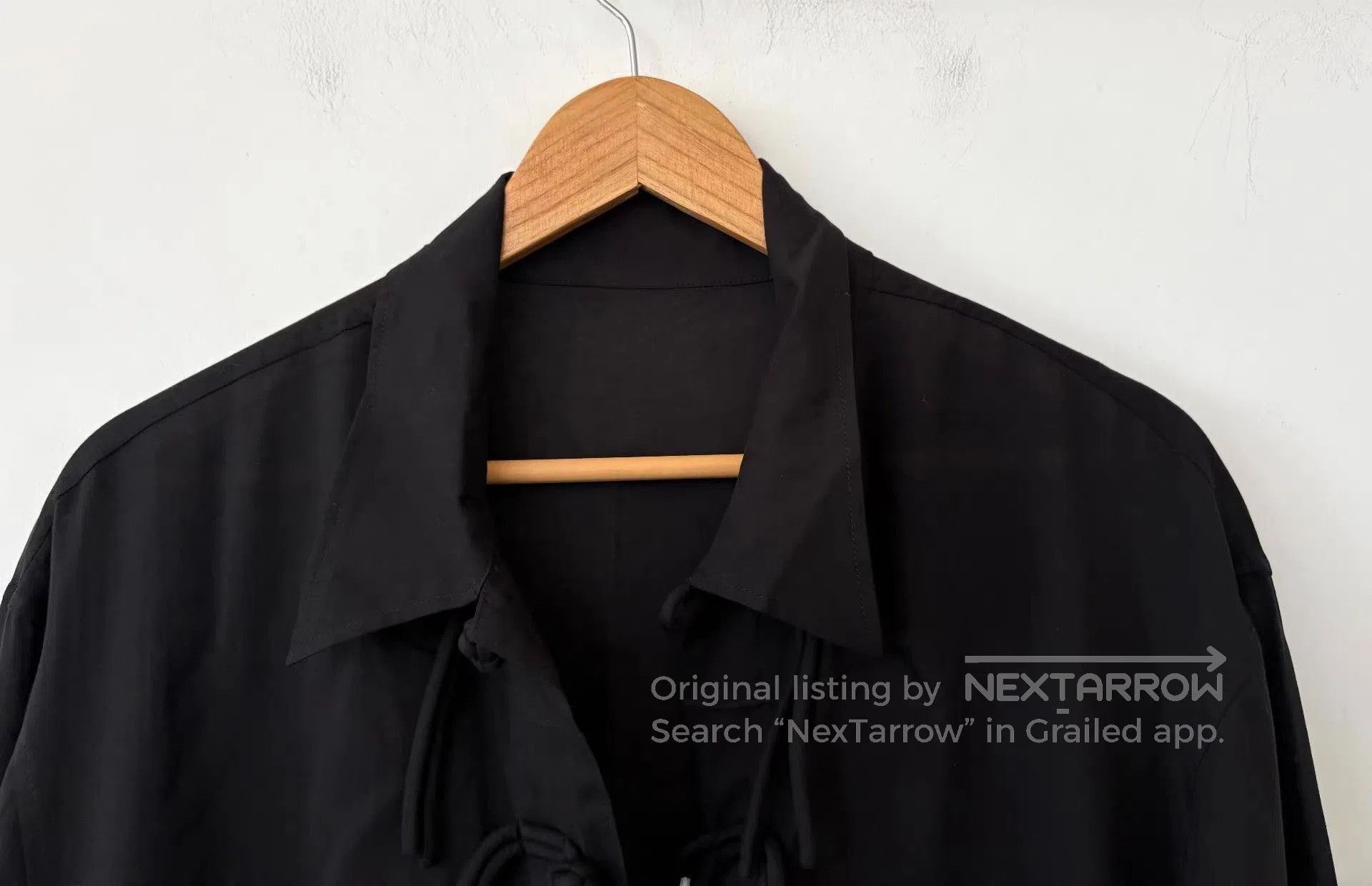 Yohji Yamamoto Black Long Sleeve Button. Size US L / EU 52-54 / 3 - 3 Thumbnail