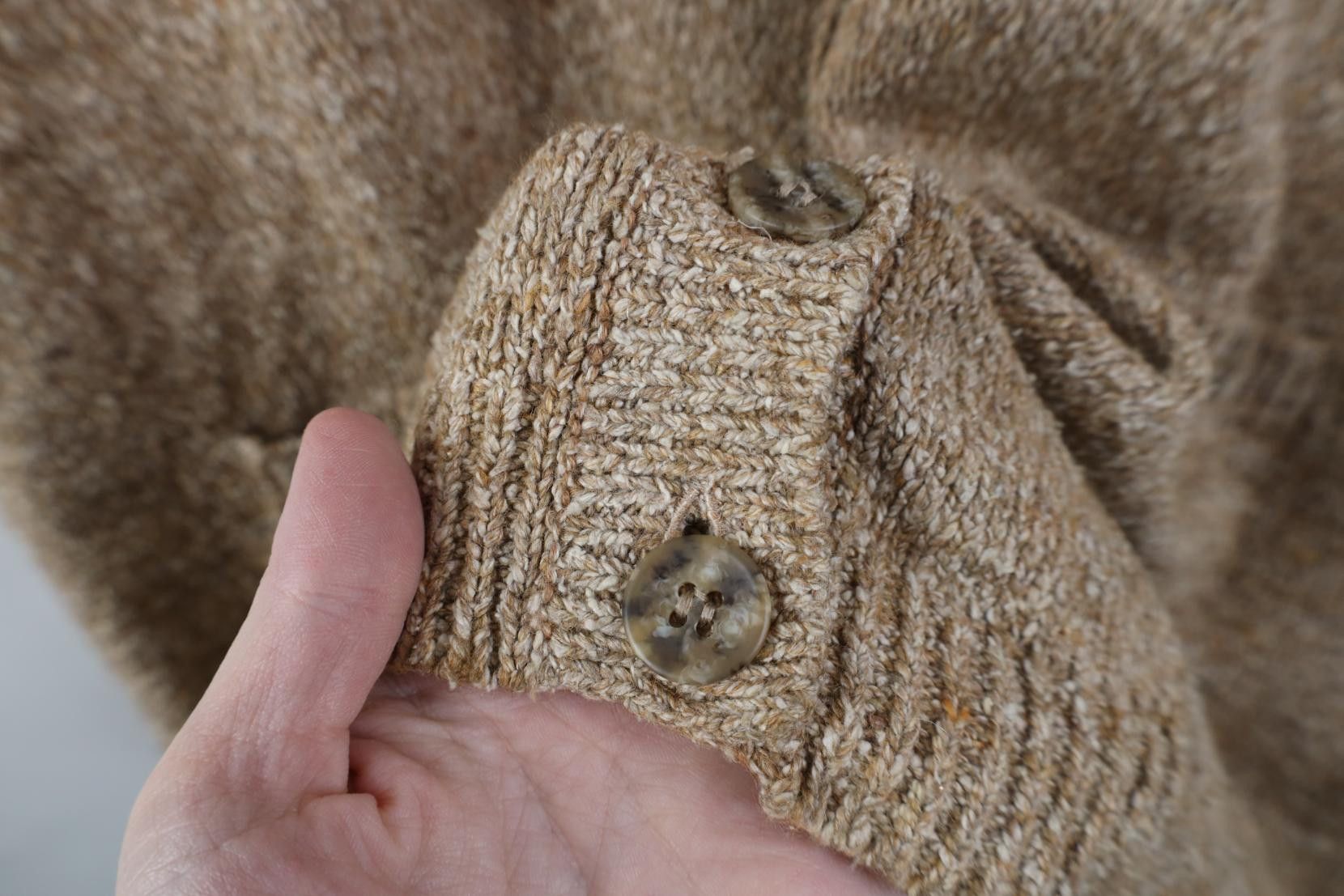 Vintage Vintage 90s Streetwear Wool Blend Knit Cardigan Sweater Vest Size XL / US 12-14 / IT 48-50 - 4 Thumbnail