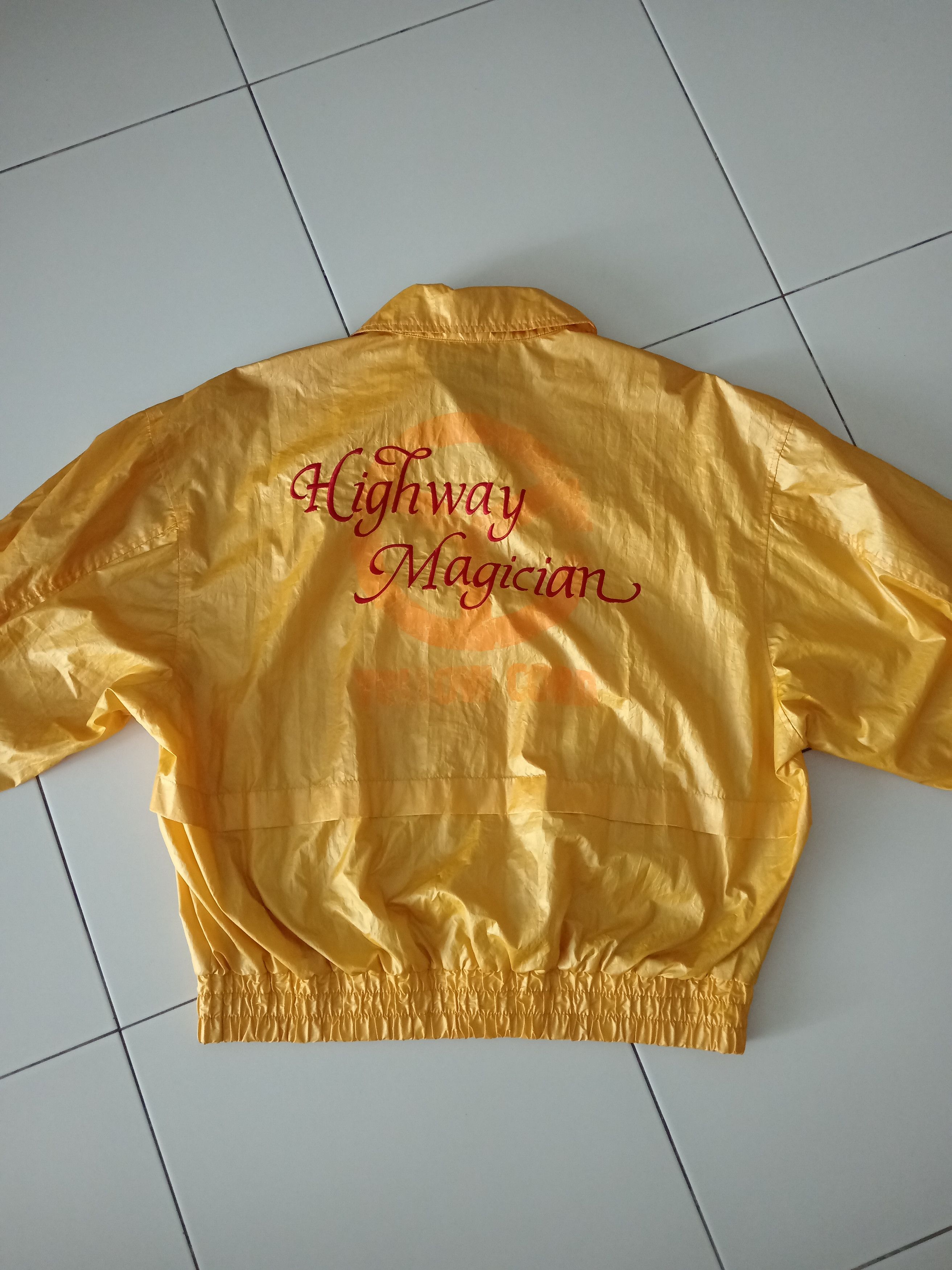 Designer × Vintage Yellow corn Windbreaker Jacket Size US L / EU 52-54 / 3 - 2 Thumbnail