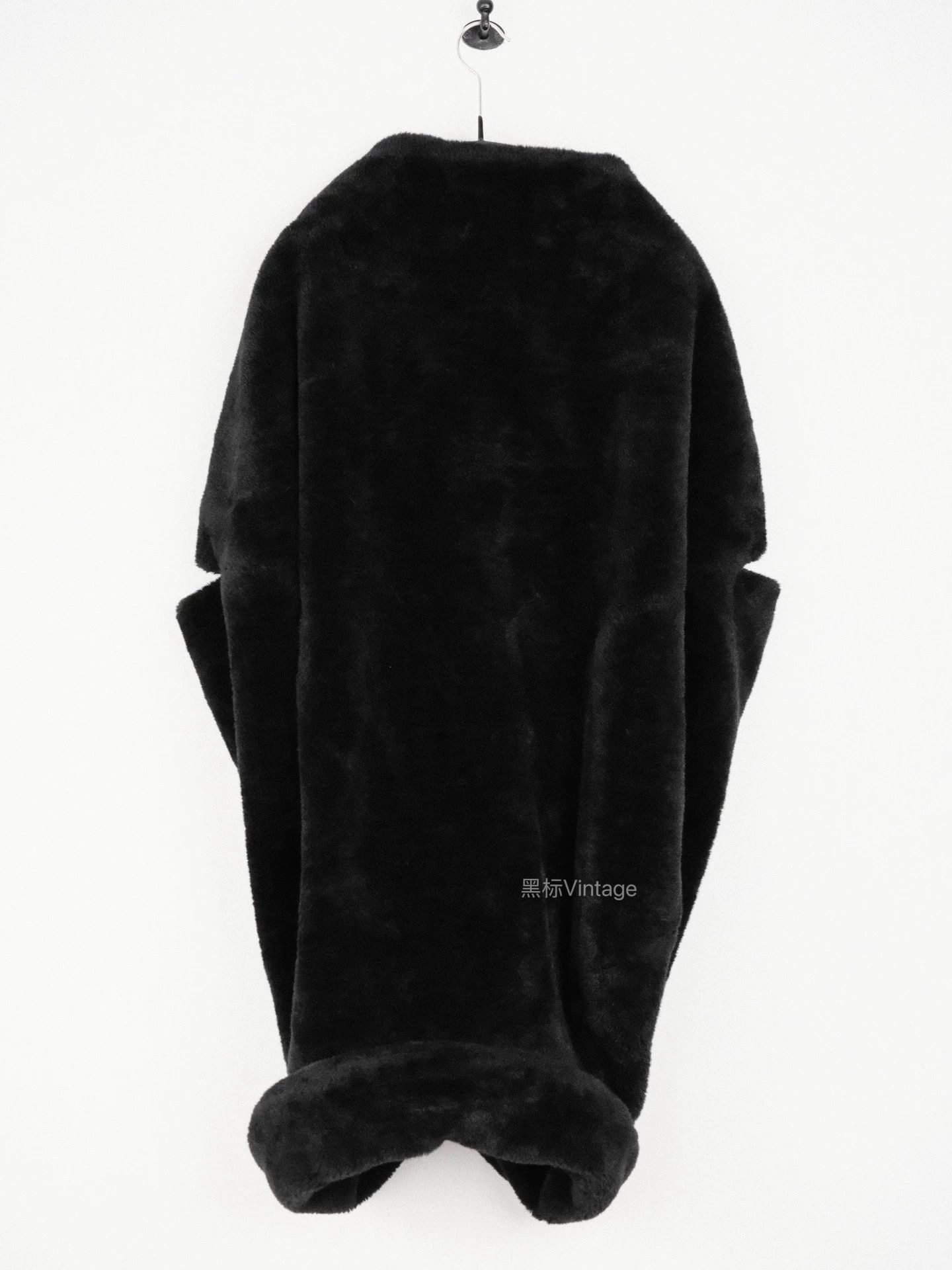 Yohji Yamamoto Yohji Yamamoto 80s Archive Women's Fur Cocoon Cape Size S / US 4 / IT 40 - 7 Thumbnail