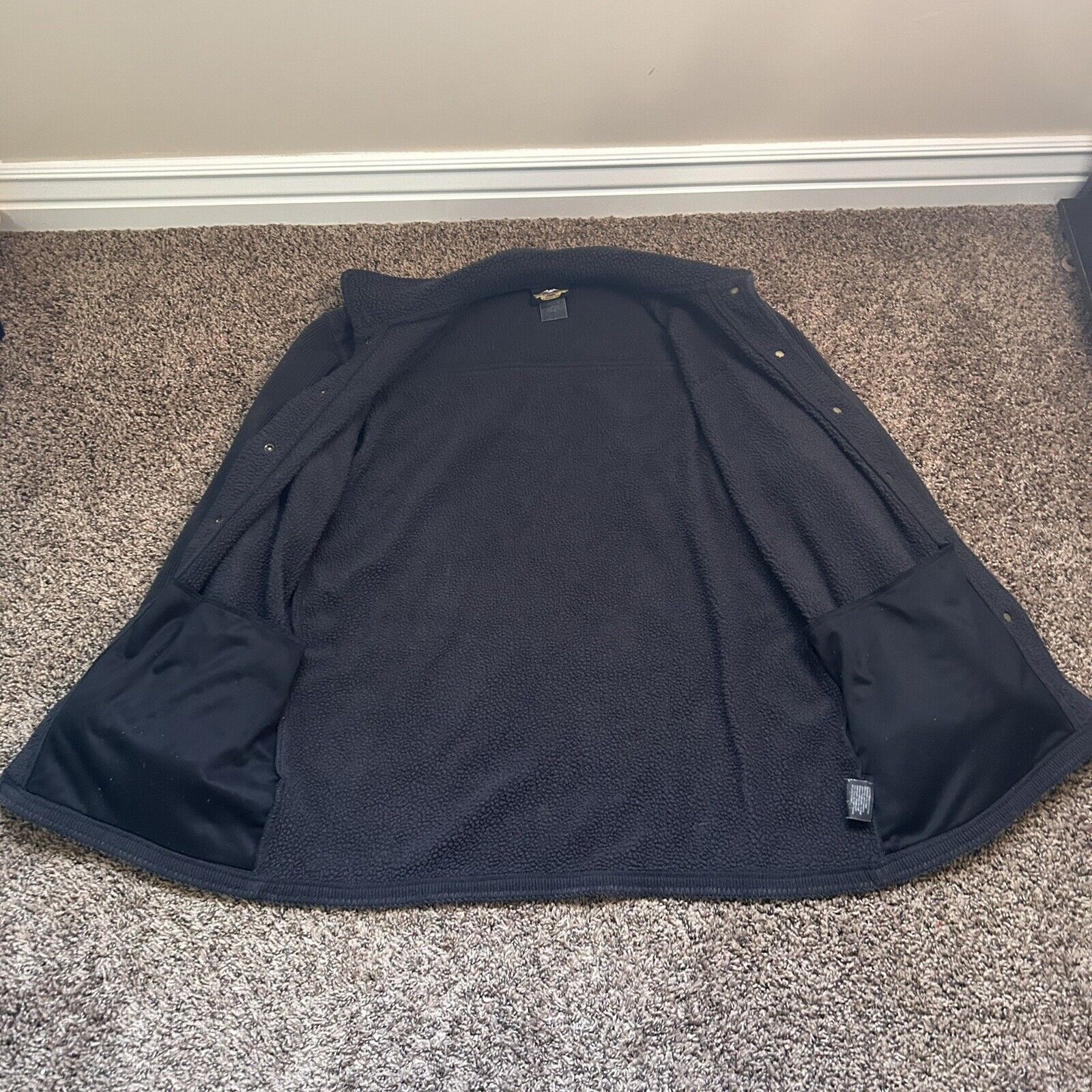 Harley Davidson Harley Davidson Black Button Up Jacket Size XL / US 12-14 / IT 48-50 - 9 Thumbnail