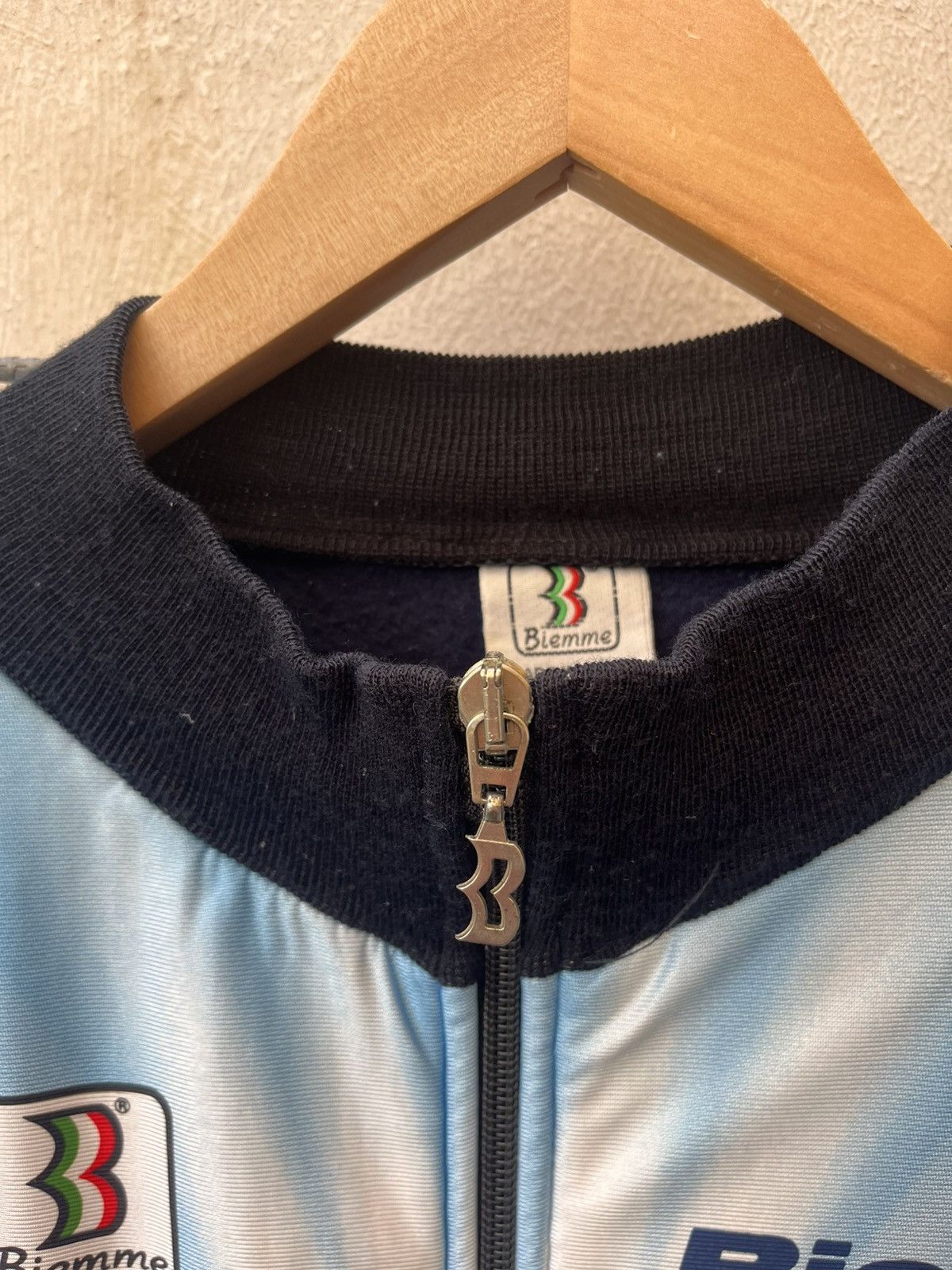 Other Biemme x Gewiss x Bianchi Vintage Fleece Bomber Jacket Size US XXL / EU 58 / 5 - 6 Thumbnail