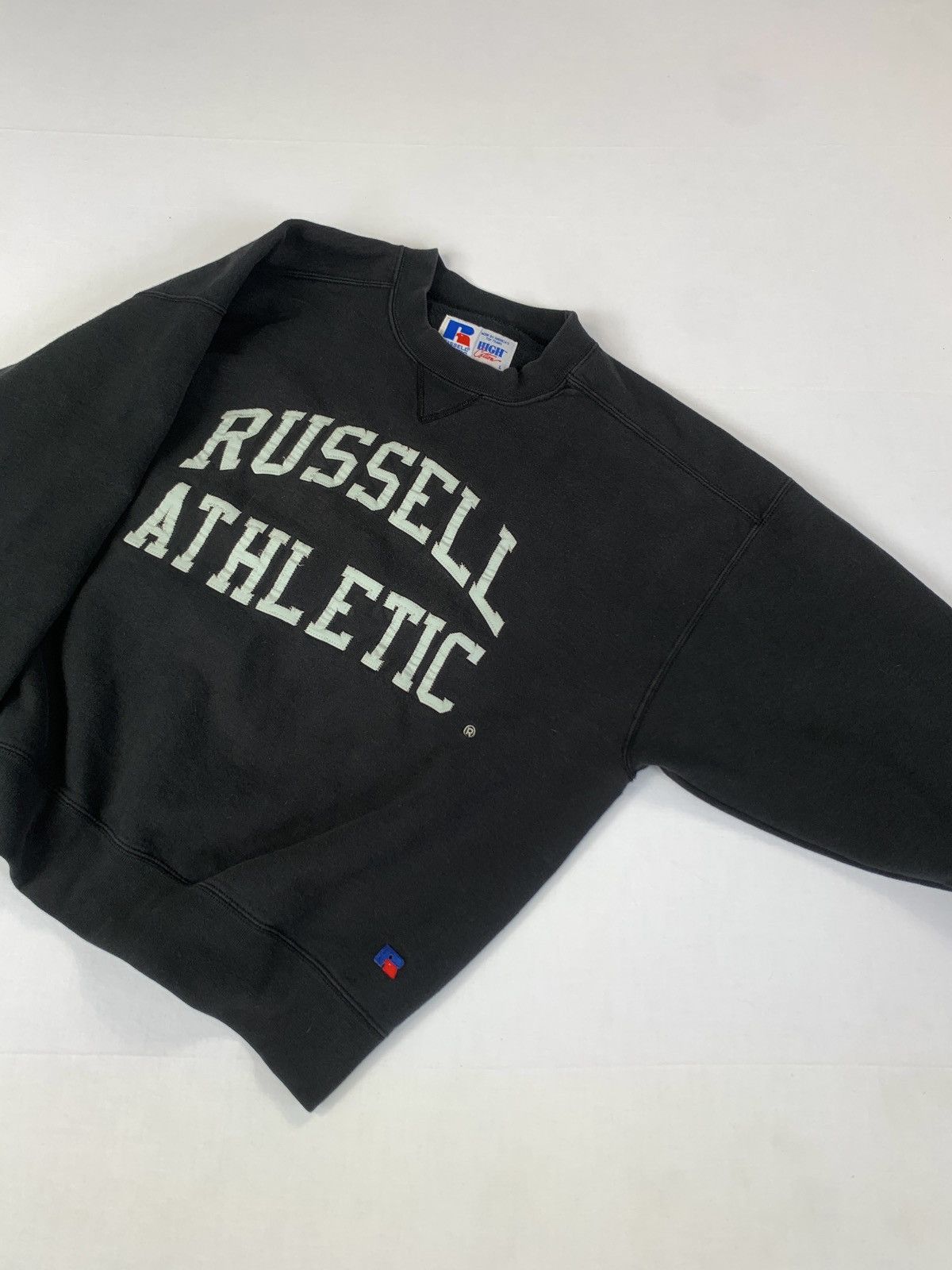 Russell Athletic × Vintage Vintage Russel Athletic Hooded Sweatshirt Size US L / EU 52-54 / 3 - 4 Thumbnail