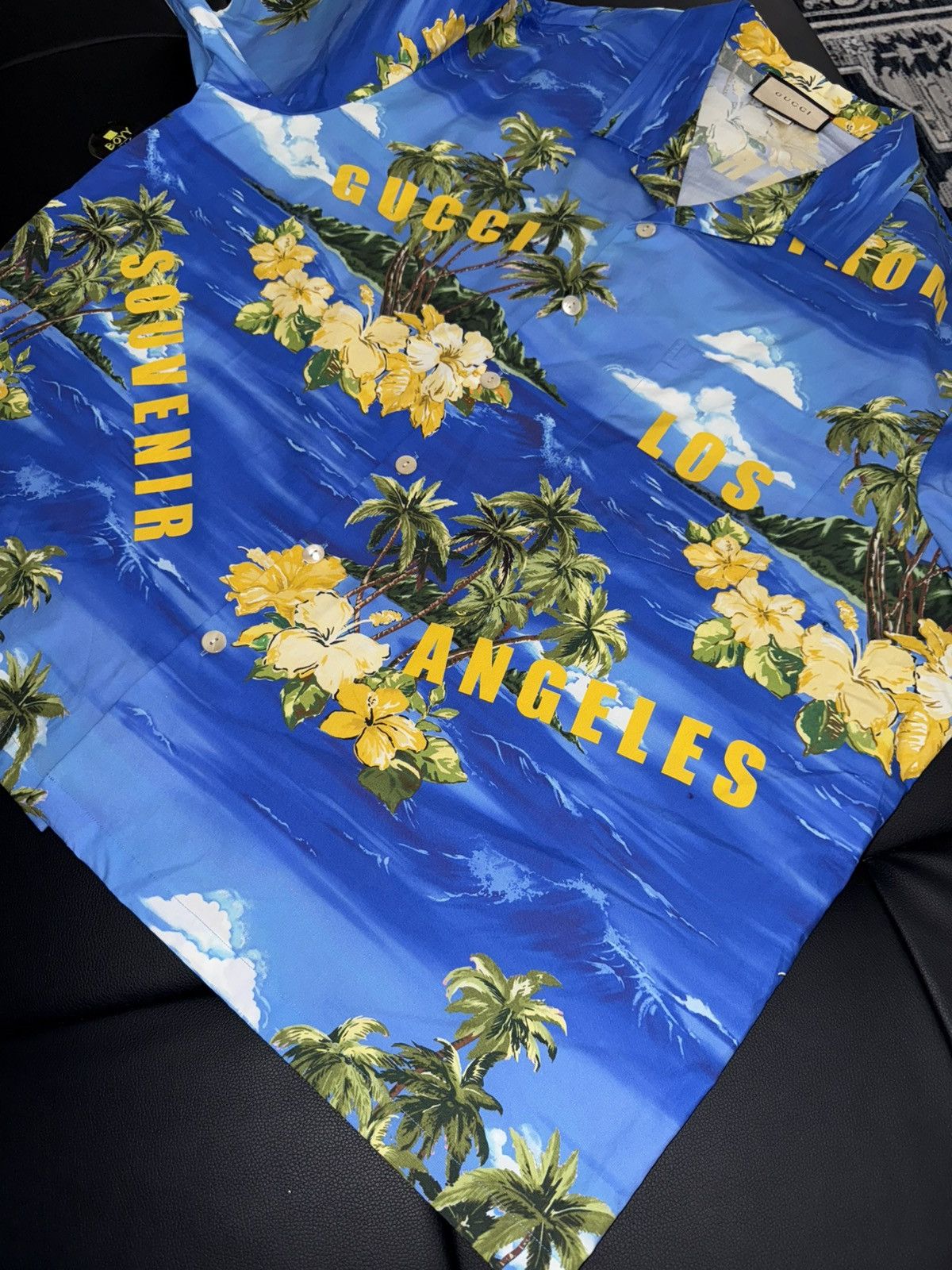 Gucci Gucci printed poplin shirt Size US L / EU 52-54 / 3 - 3 Thumbnail