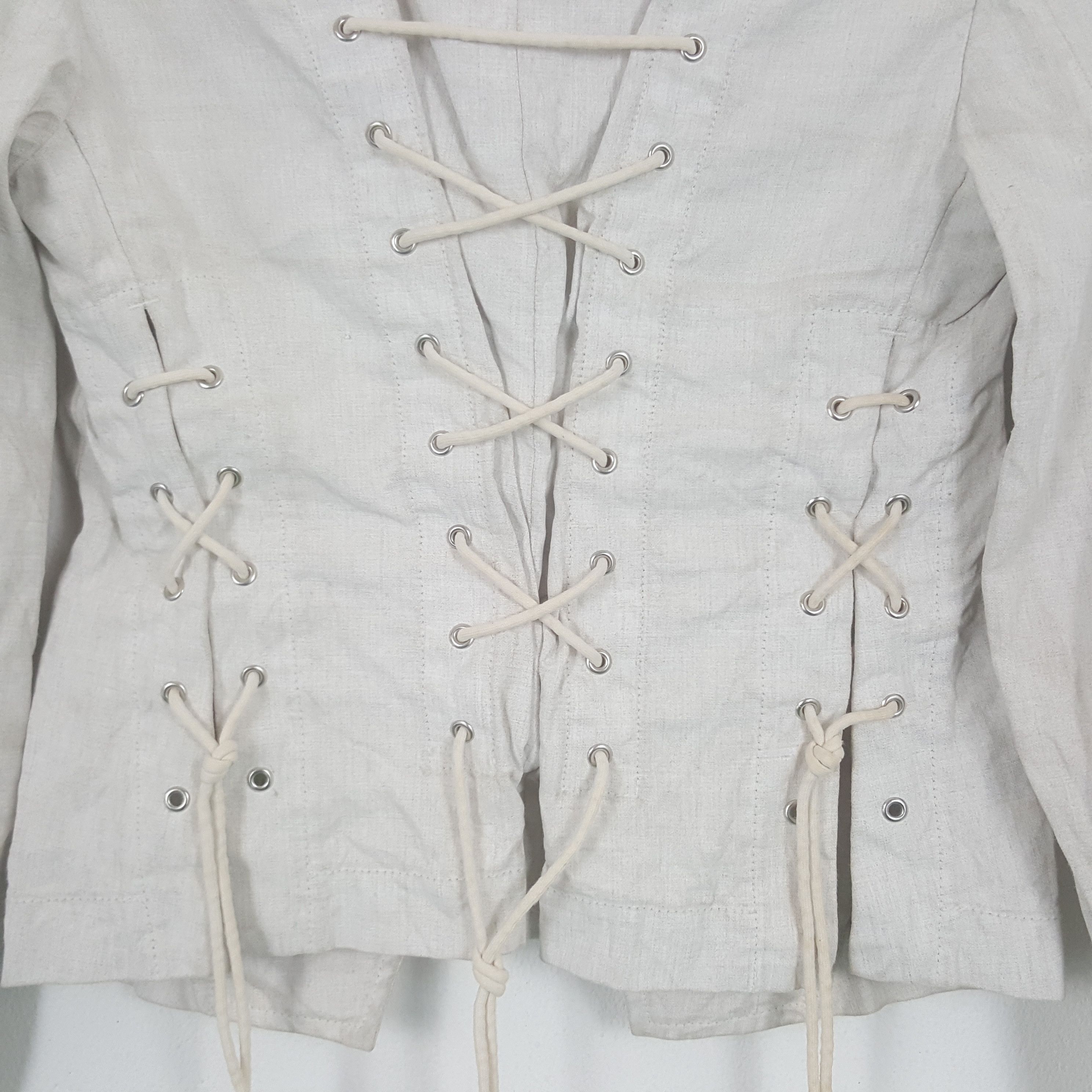 Y's × Yohji Yamamoto Vintage Y's Yohji Yamamoto Rare Design Jacket Size US XS / EU 42 / 0 - 4 Thumbnail