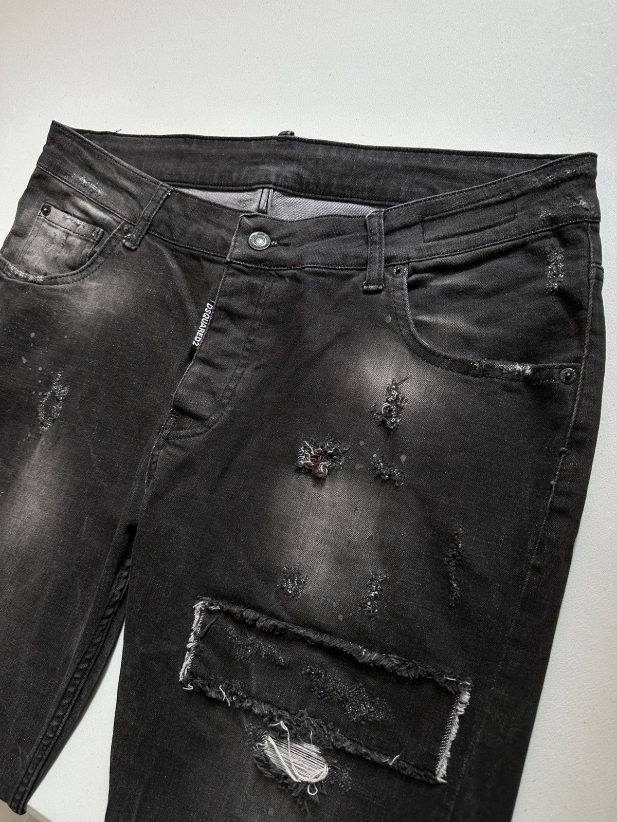 Dsquared2 Dsquared 2 Avant Garde Jeans If Six Was Nine Size US 33 - 7 Thumbnail