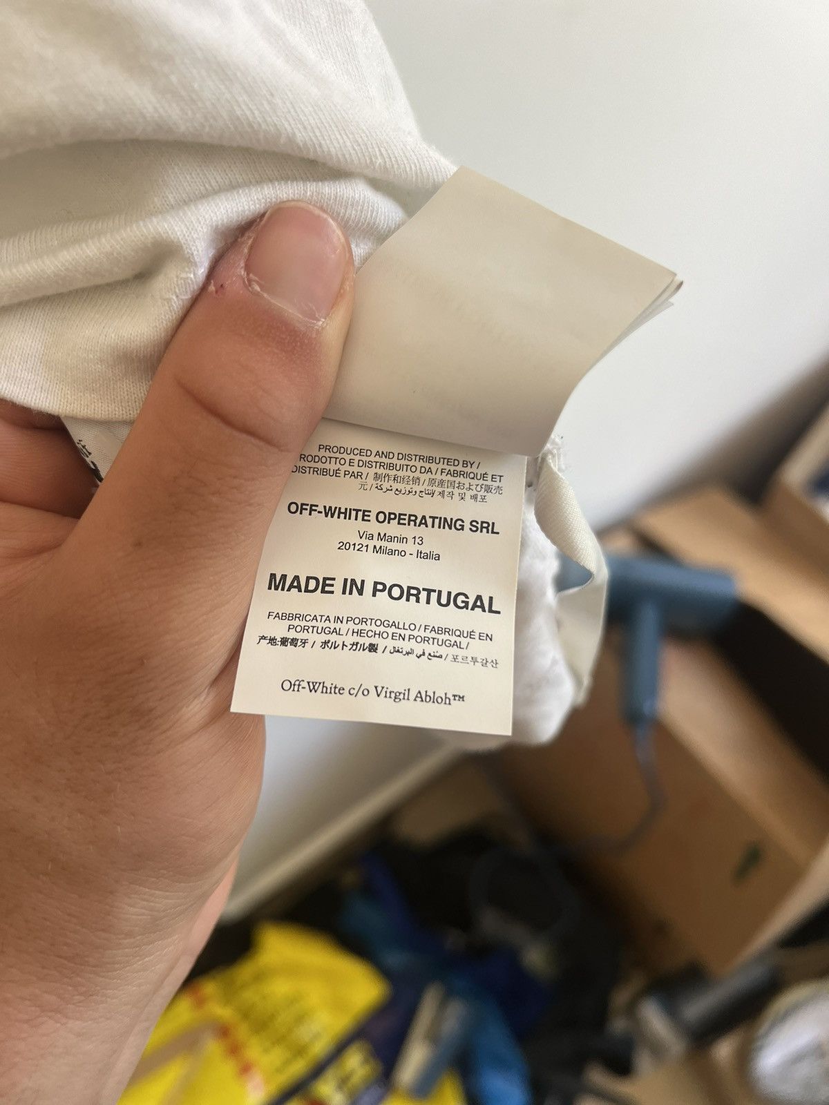 Off-White × Virgil Abloh Off white Monalisa TEE Size US M / EU 48-50 / 2 - 9 Thumbnail