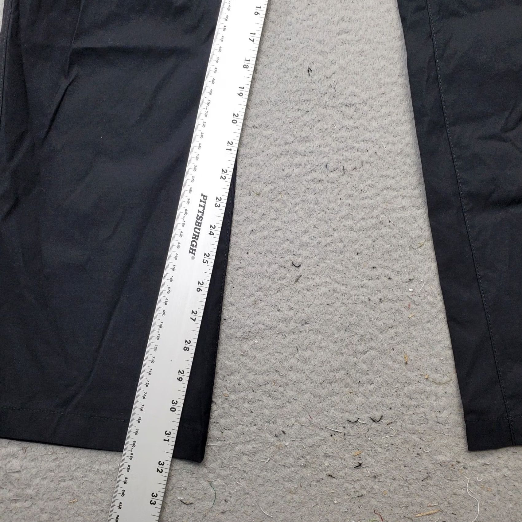 Eddie Bauer Eddie Bauer Chino Pants Men 38x32 Black Nylon Flat Front Belt Loops Straight Leg Size US 38 / EU 54 - 4 Thumbnail