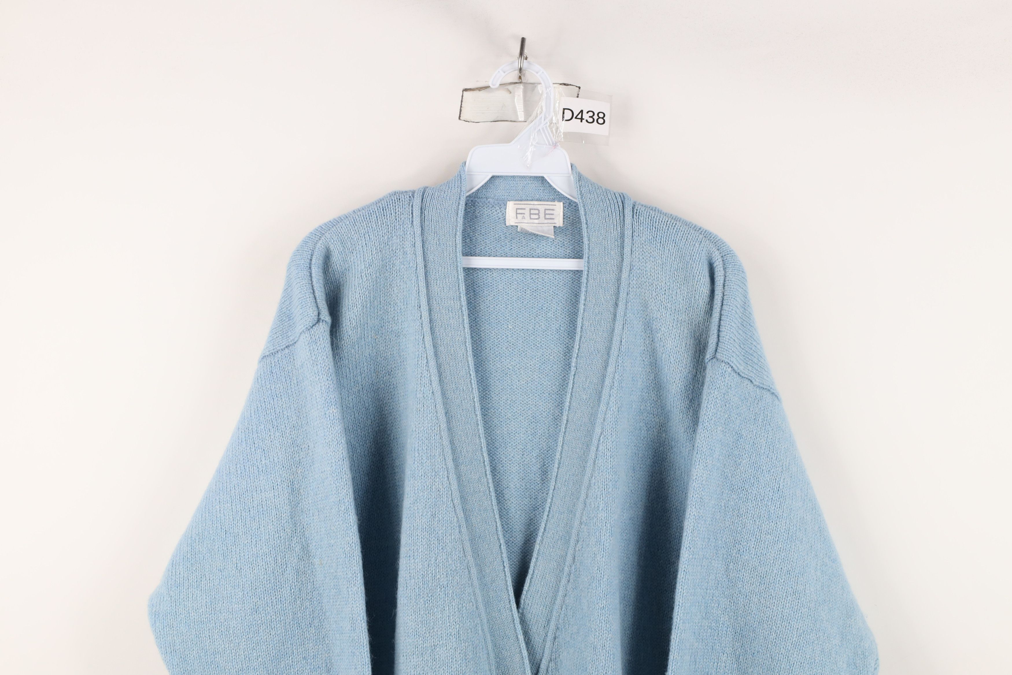 Vintage Vintage 90s Streetwear Wool Knit Baggy Cardigan Sweater Size M / US 6-8 / IT 42-44 - 2 Thumbnail