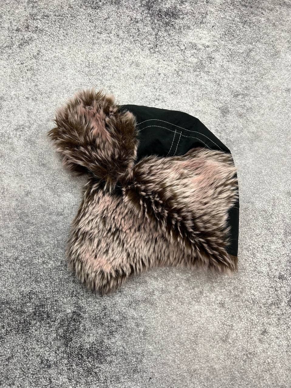 Vintage Crazy Y2K Fuzzy Ushanka Beanie Hat Mohair Faux Fur Size ONE SIZE - 8 Thumbnail