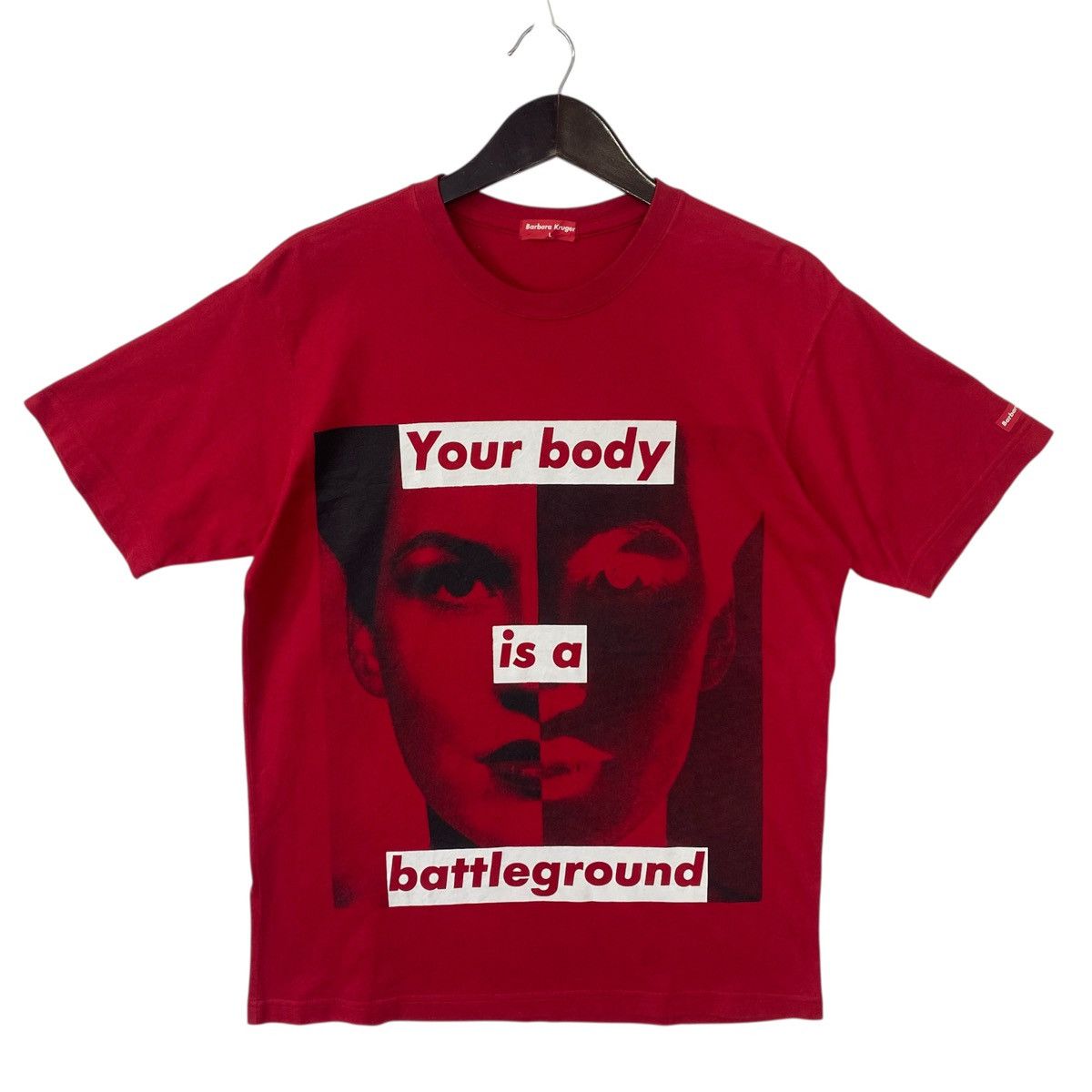 Barbara Kruger 💥BARBARA KRUGER your body is a battleground tee shirt Size US L / EU 52-54 / 3 - 1 Thumbnail