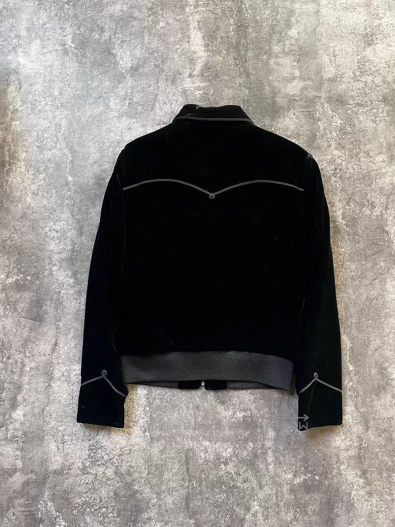 Saint Laurent Paris Saint Laurent Paris Black Velvet Court Jacket Size US S / EU 44-46 / 1 - 2 Thumbnail