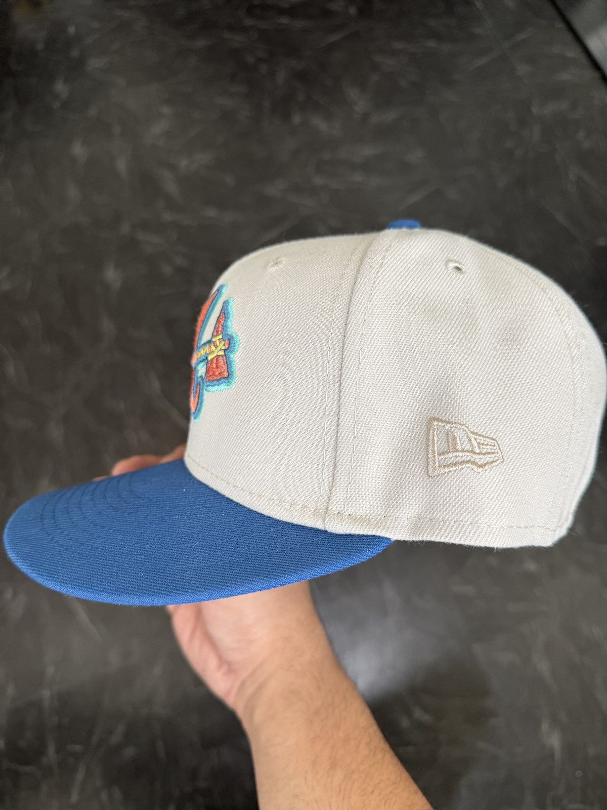 Hat Club Atlanta Braves Ocean Drive 150th Anniversary Patch 7 1/2 Size ONE SIZE - 5 Thumbnail