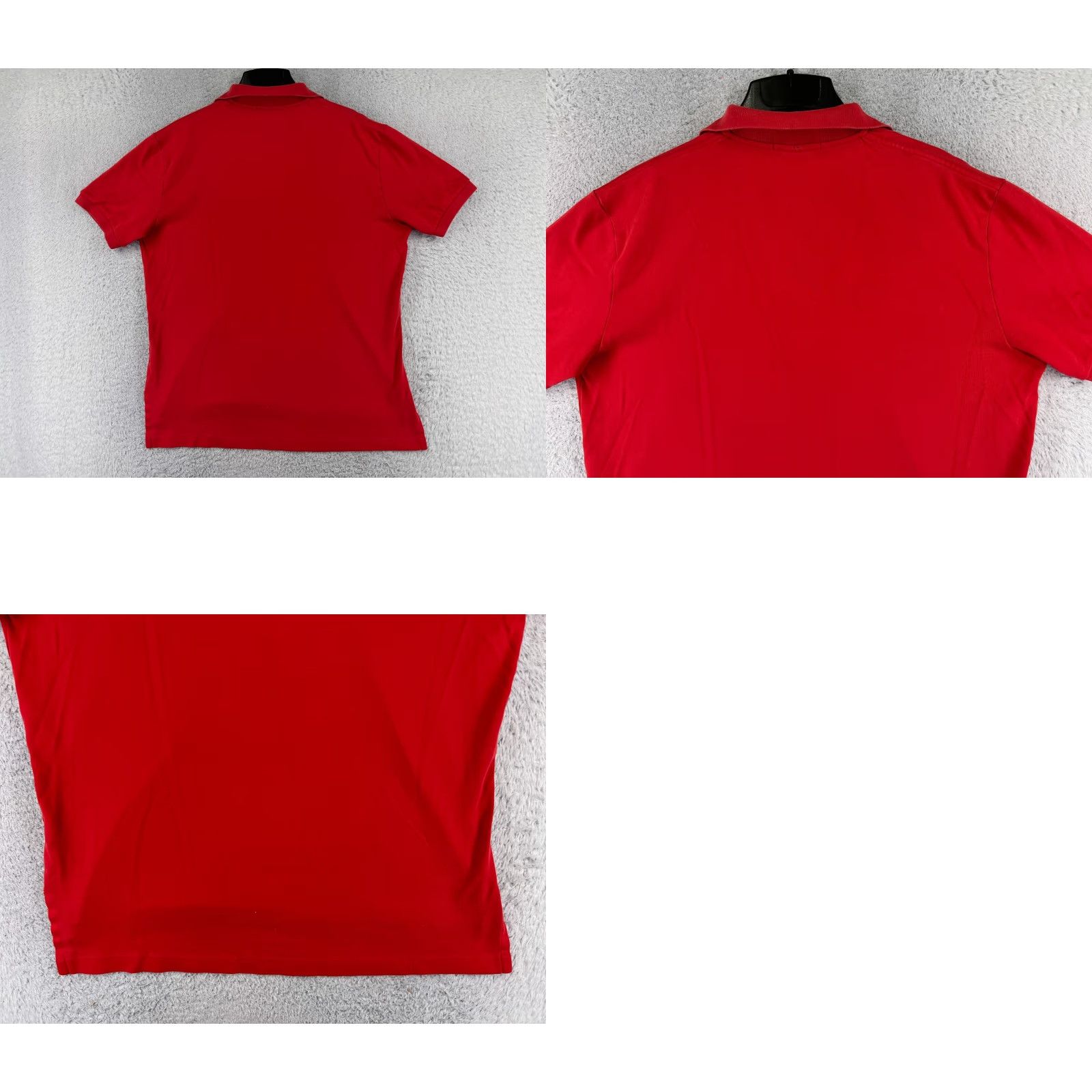 Ralph Lauren VINTAGE Ralph Lauren Polo Shirt Men Large Red 100% Cotton Jersey Polo Shirt Regular Fit Logo Embroidered Size US L / EU 52-54 / 3 - 9 Thumbnail