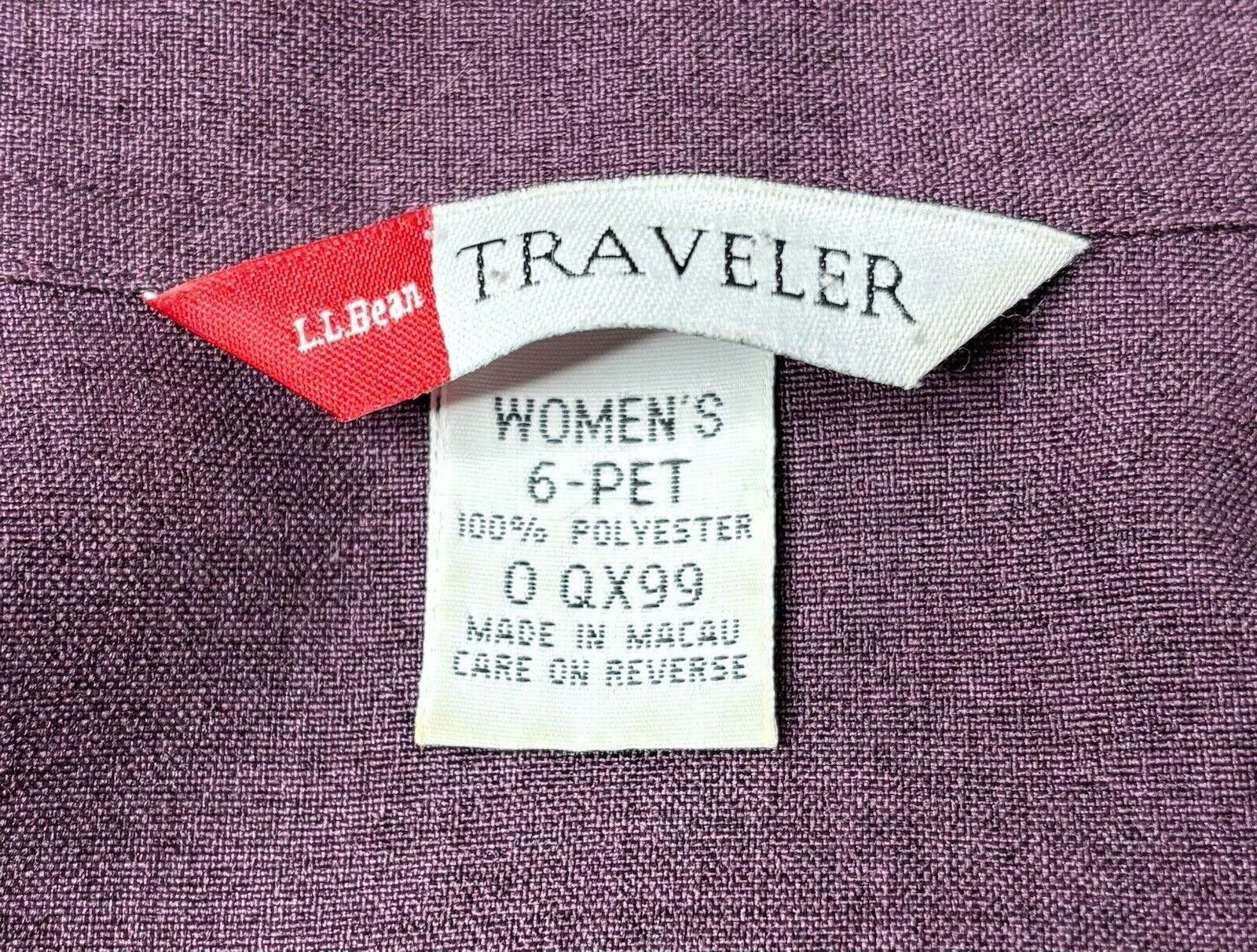 L.L. Bean LL Bean Traveler Shirt Women Size 6 Petite Button Up Career Size M / US 6-8 / IT 42-44 - 2 Thumbnail