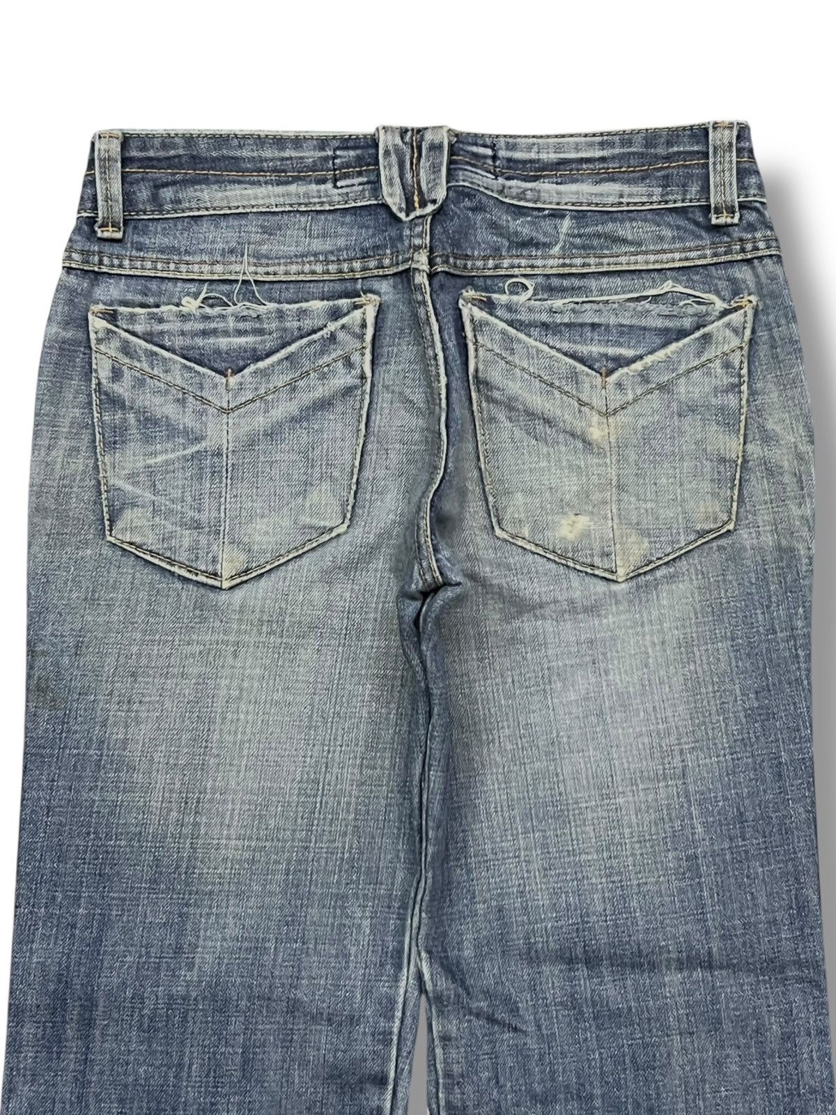Japanese Brand Bootcut Vintage Red Pepper Up Grade - Faded,Distressed Denim Size US 28 / EU 44 - 4 Thumbnail