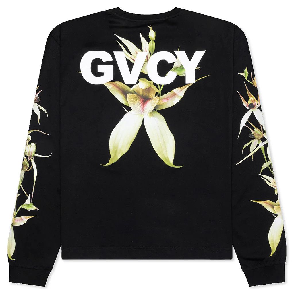 Givenchy os11x1224 Long Sleeve T-Shirt in Black Size US S / EU 44-46 / 1 - 2 Thumbnail