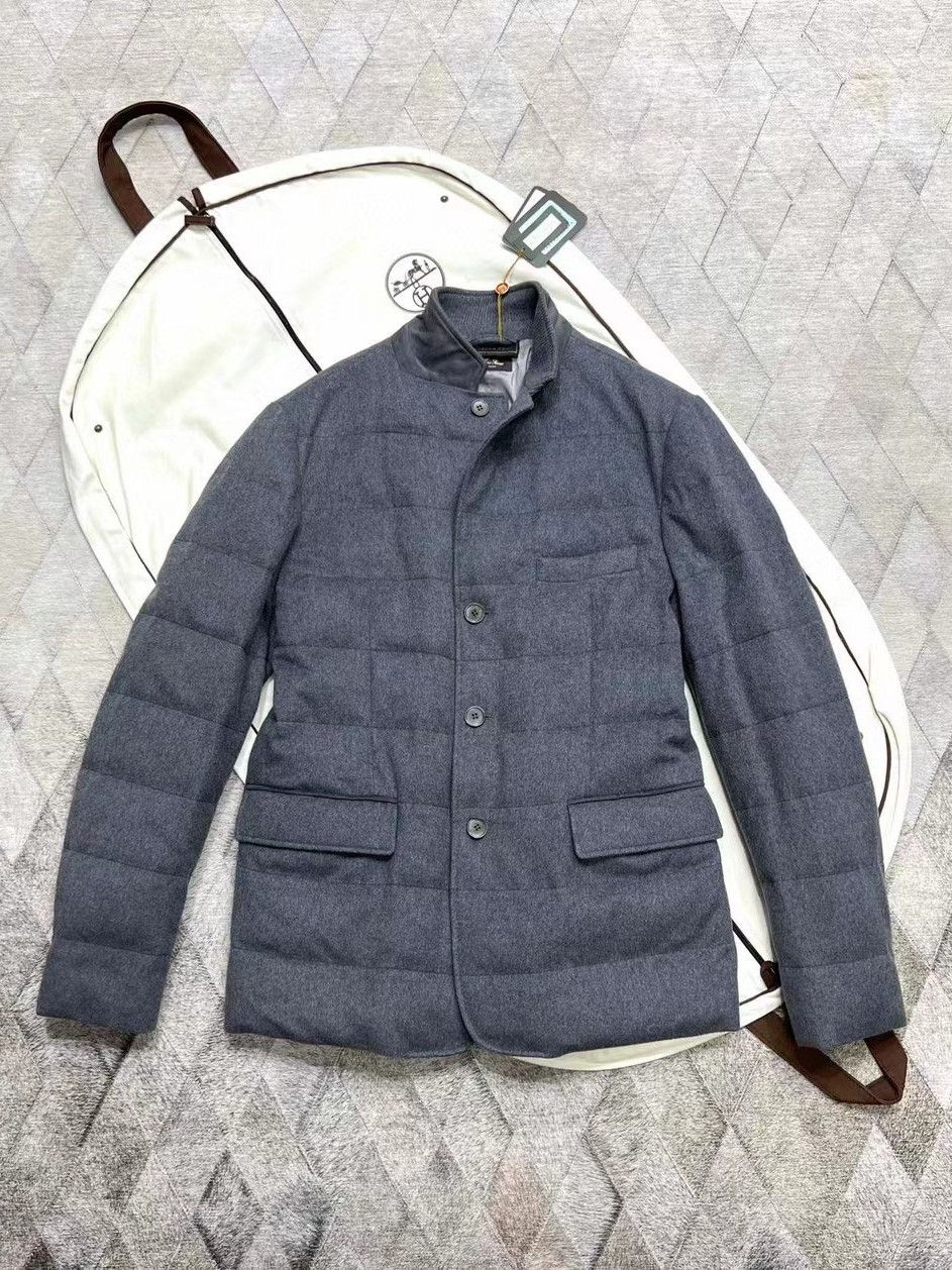 Loro Piana Loro Piana Vicuña & Baby Cashmere Quilted Jacket Size S Size US S / EU 44-46 / 1 - 1 Thumbnail