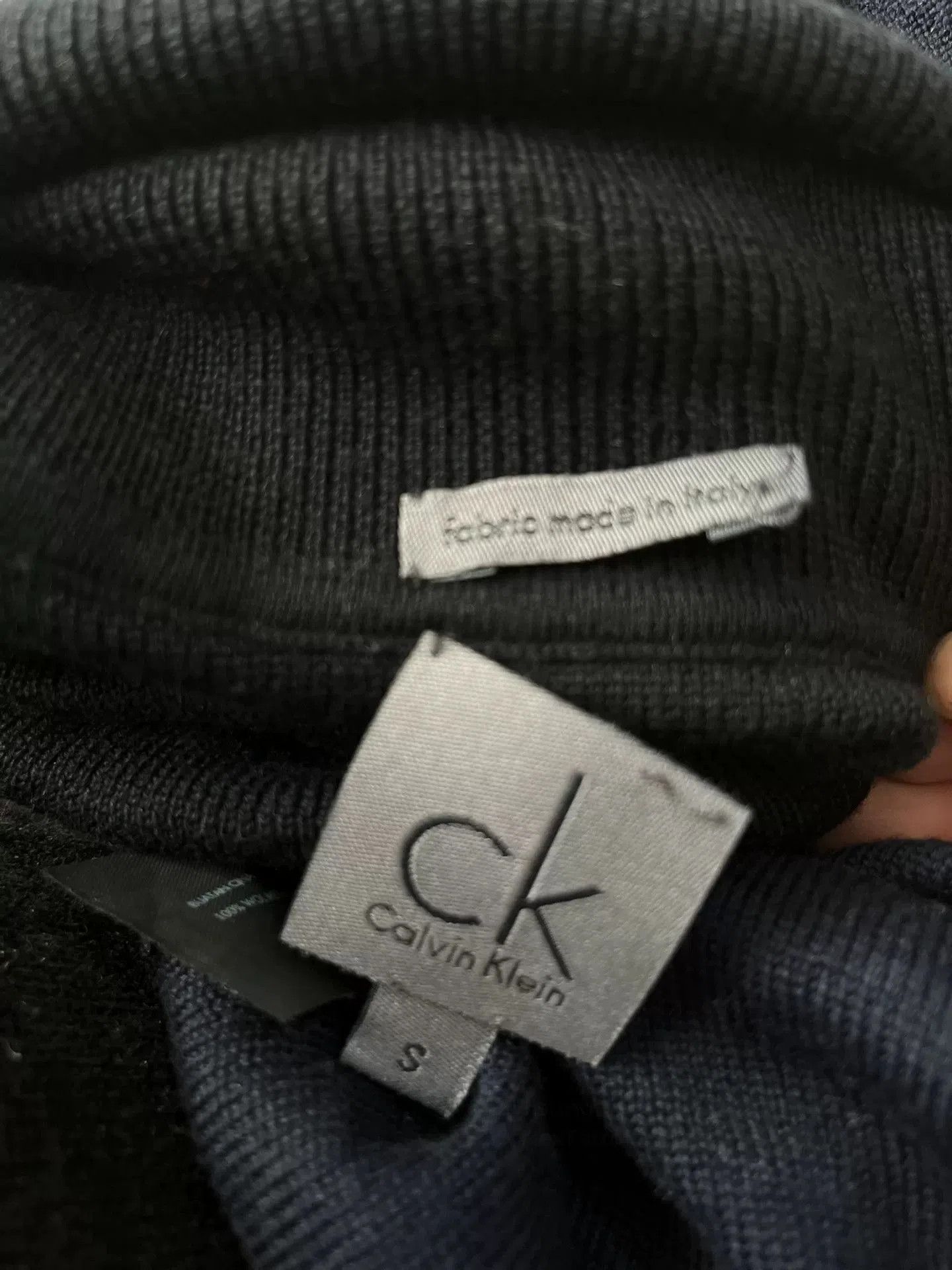 Calvin Klein Calvin Klein Navy Turtleneck Sweater. Size US S / EU 44-46 / 1 - 5 Thumbnail