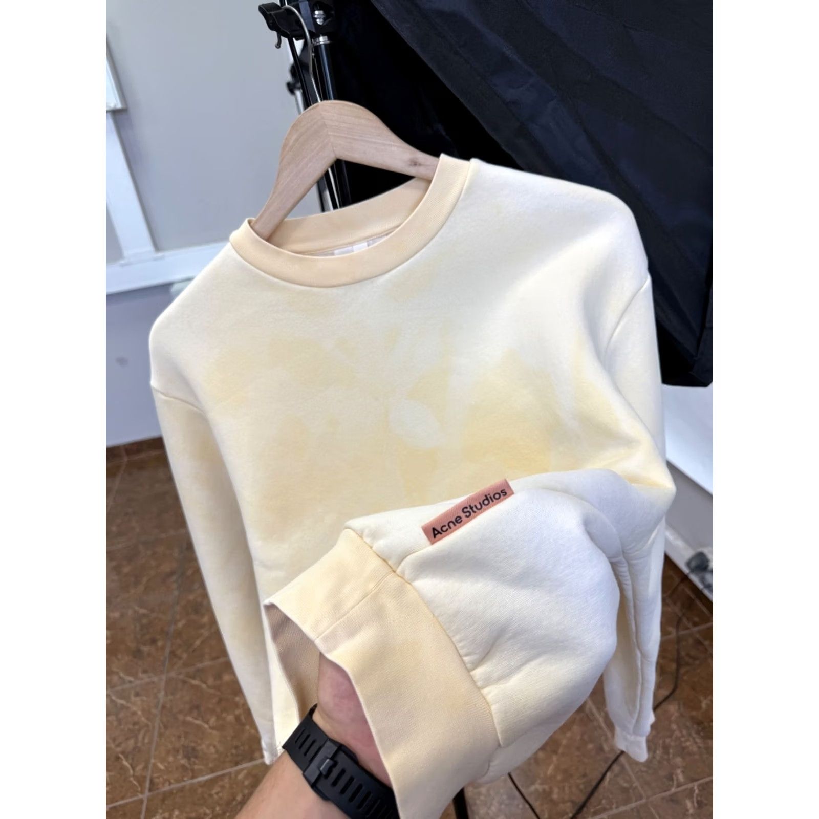 Acne Studios Y2K Acne Studios Sweatshirt Women Yellow S Retro Tai Dai Size S / US 4 / IT 40 - 2 Thumbnail