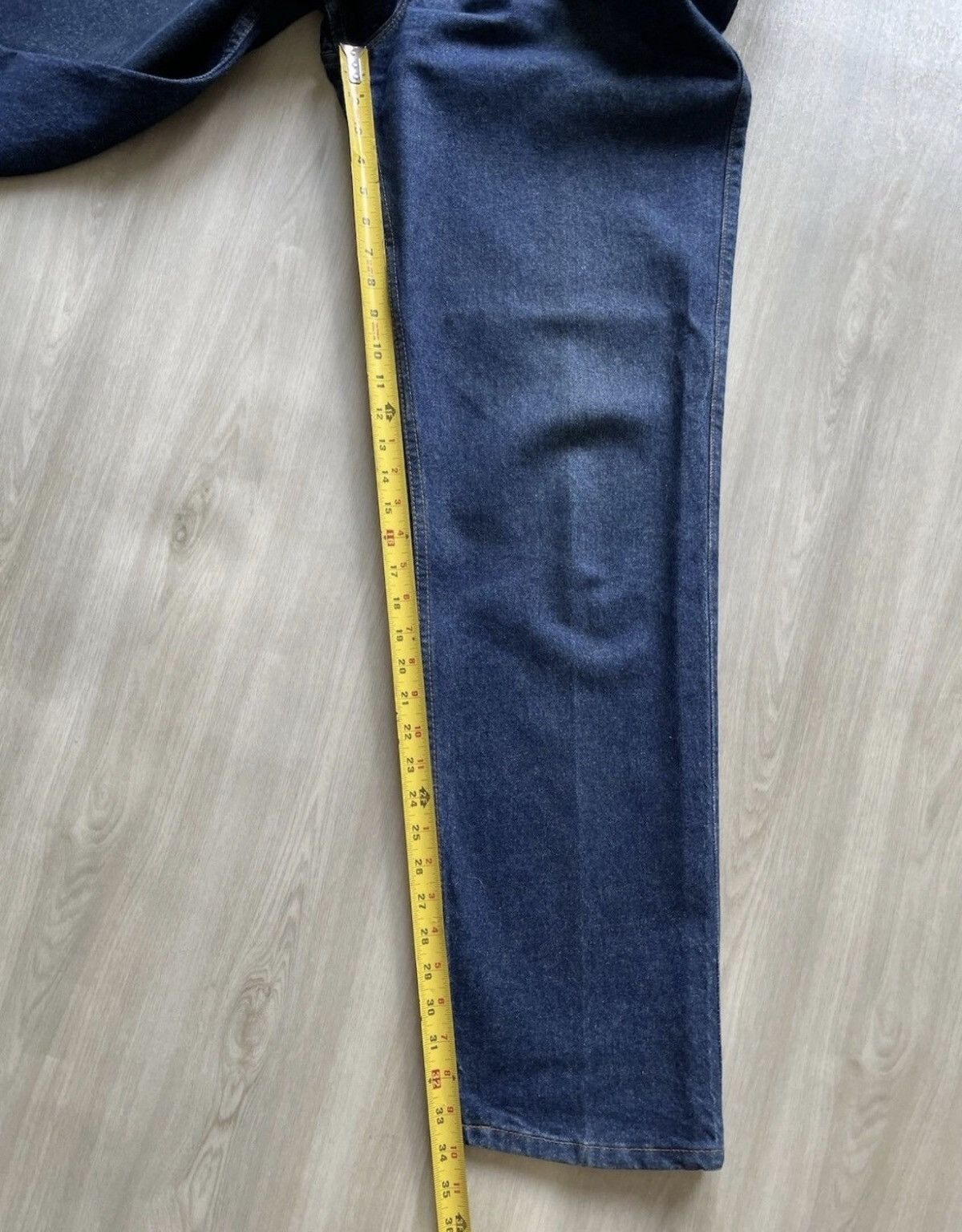Levi's Vintage 80s 540 Levis Leather Tab Jeans Sz 36x34 Made In USA Size US 35 - 7 Thumbnail