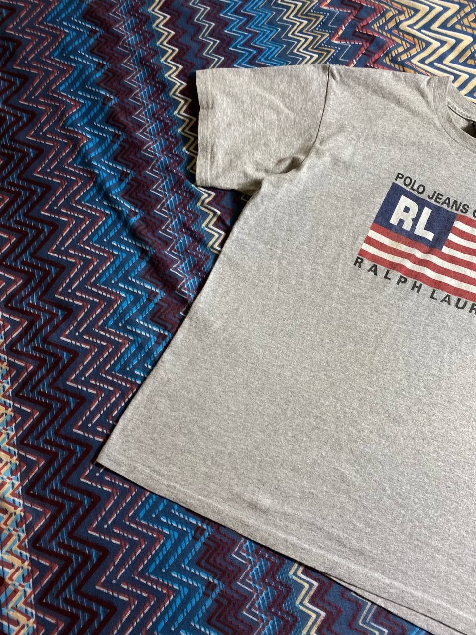Polo Ralph Lauren Streetwear T-Shirt Polo Ralph Lauren big logo Y2K Vintage Size US L / EU 52-54 / 3 - 6 Thumbnail