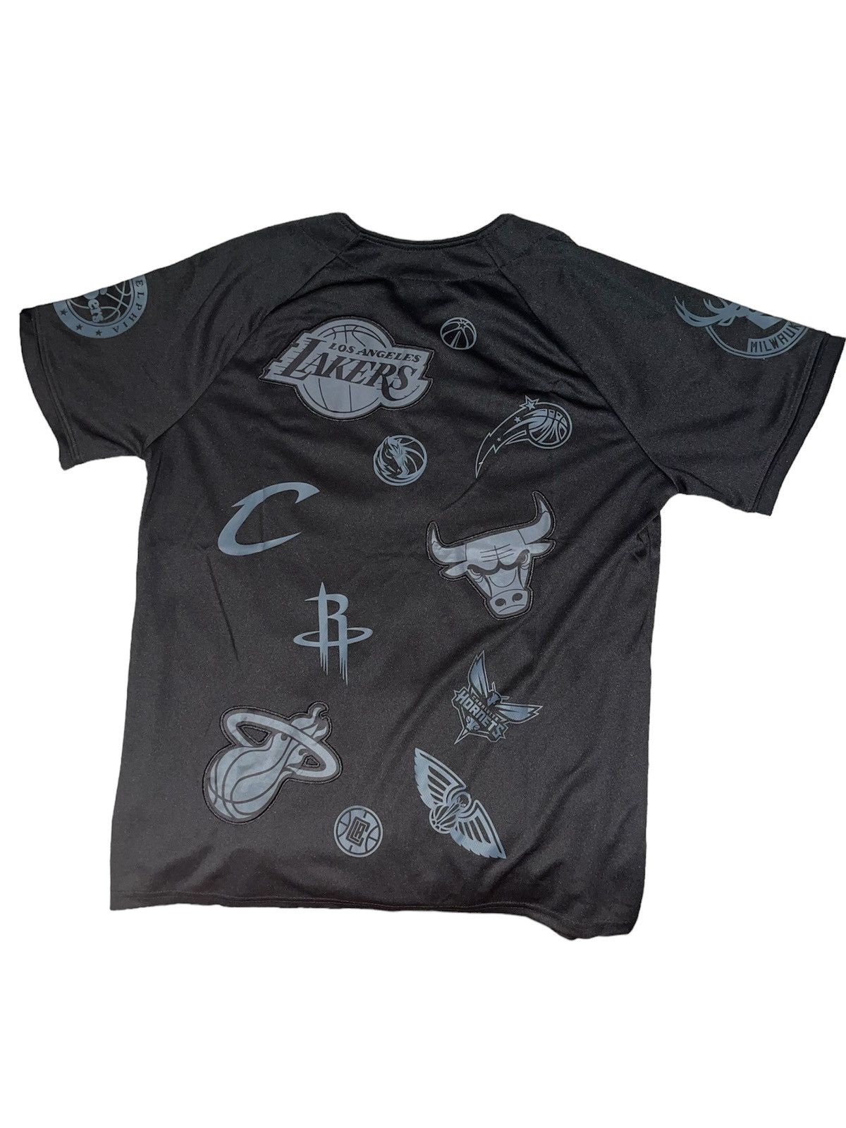 NBA × Nike NBA All-Star Logo Short Sleeve Black T-Shirt (Nike) Size US L / EU 52-54 / 3 - 2 Thumbnail