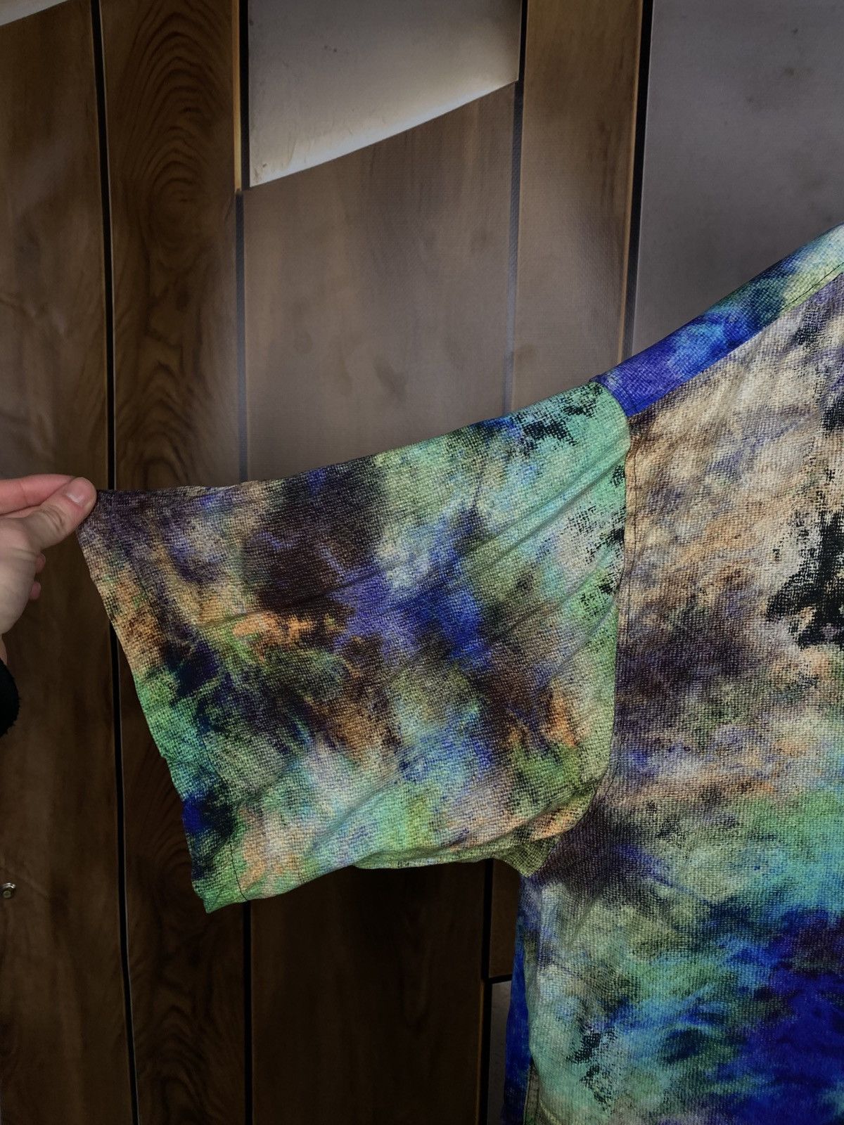 Weekday 🎨Shirt Short Sleeve Weekday Multicolour Art Tie Diy Tee🎨 Size US XL / EU 56 / 4 - 3 Thumbnail