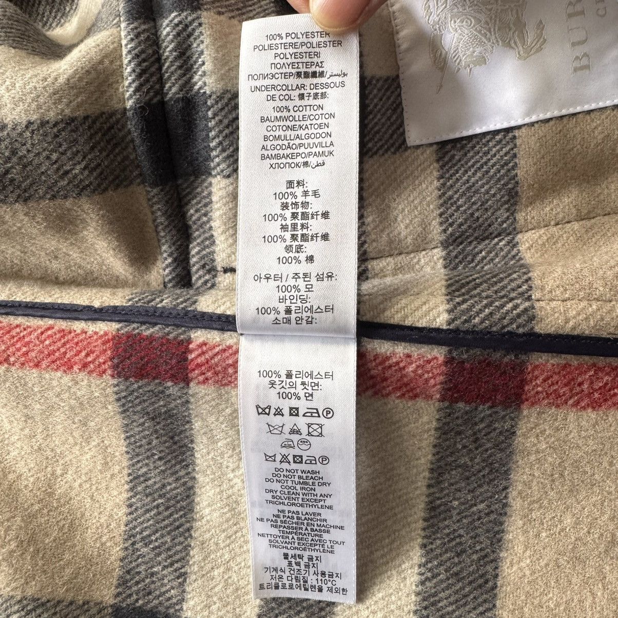 Burberry Burberry Wool Duffle Hooded Coat Size XS / US 0-2 / IT 36-38 - 20 Thumbnail