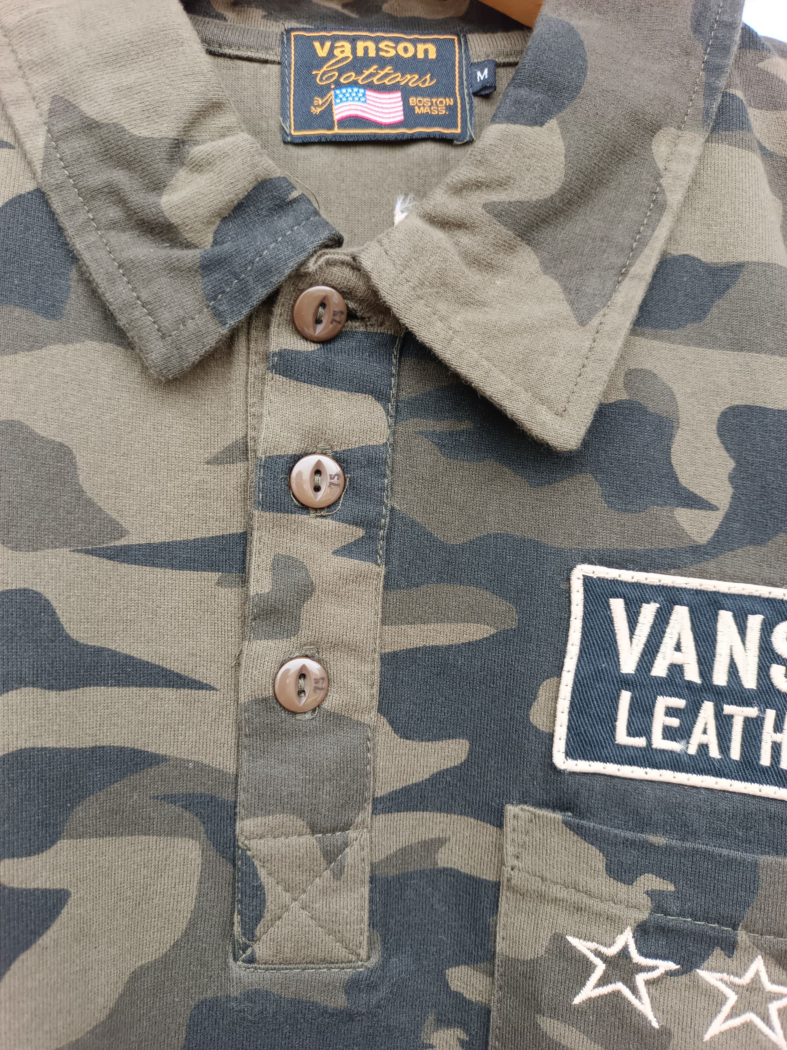 Vanson Leathers Vanson Leathers Camouflage Size US M / EU 48-50 / 2 - 3 Thumbnail