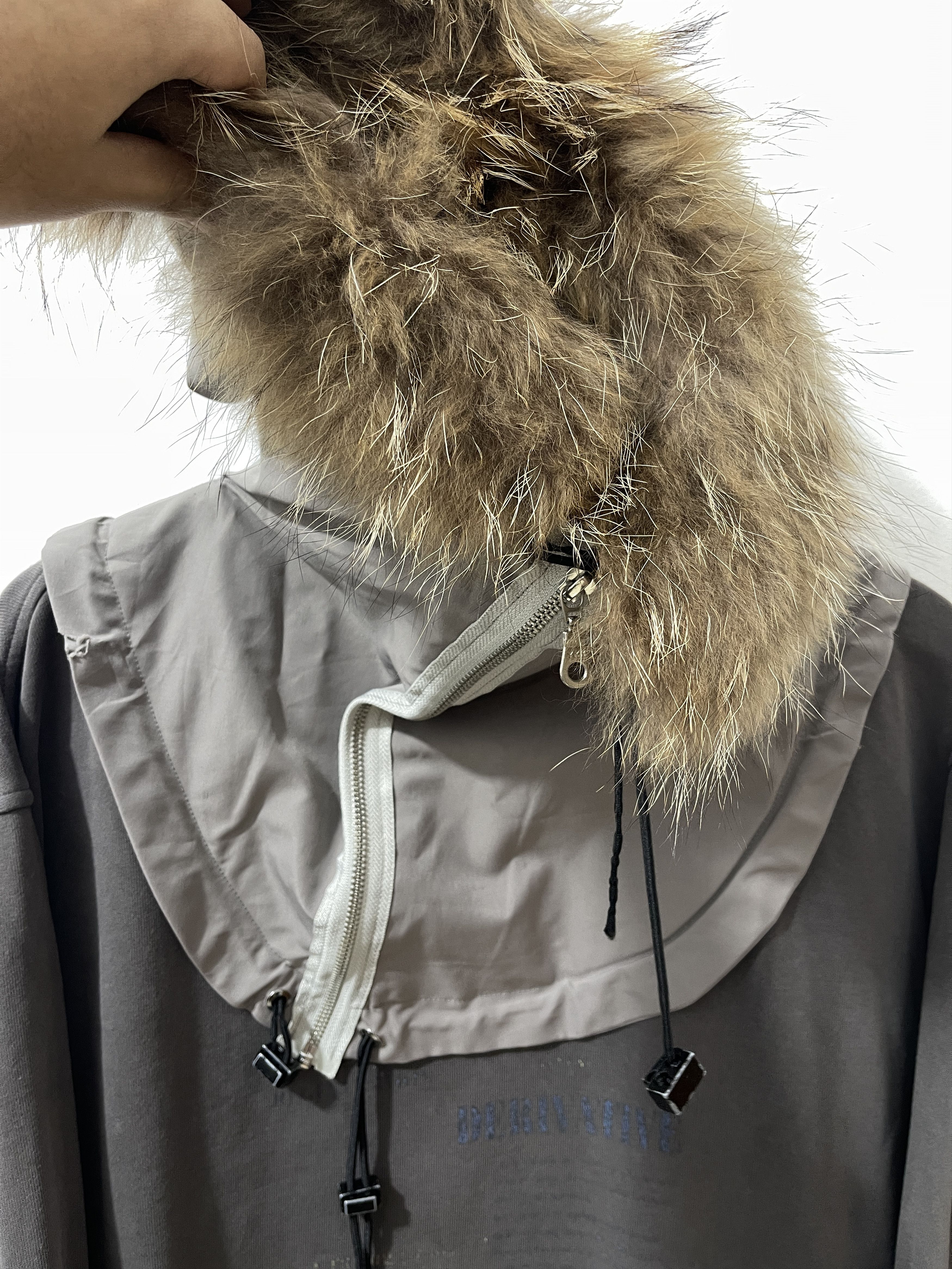 Japanese Brand 2000s Derivative Japan Archive Designer Fur Vkei Hoodie Size US XL / EU 56 / 4 - 5 Thumbnail