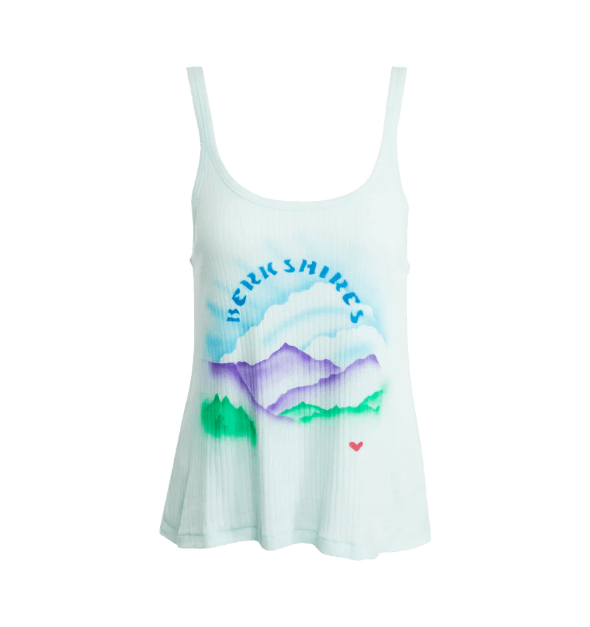 Bode o1h1sh10624 Tank Top in Light Blue Size M / US 6-8 / IT 42-44 - 1 Thumbnail