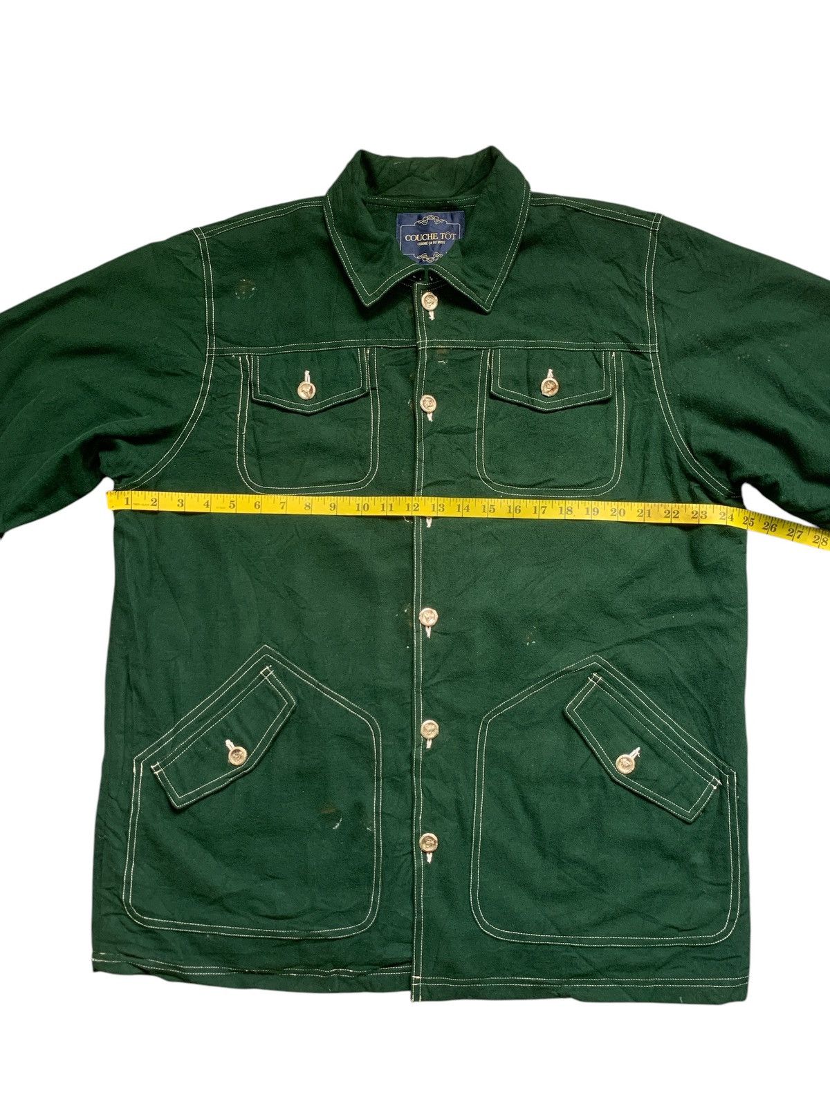 Japanese Brand × Vintage Rare Design Vintage Couche Tot Comme Ca Du Mode Jackets Size US L / EU 52-54 / 3 - 8 Thumbnail