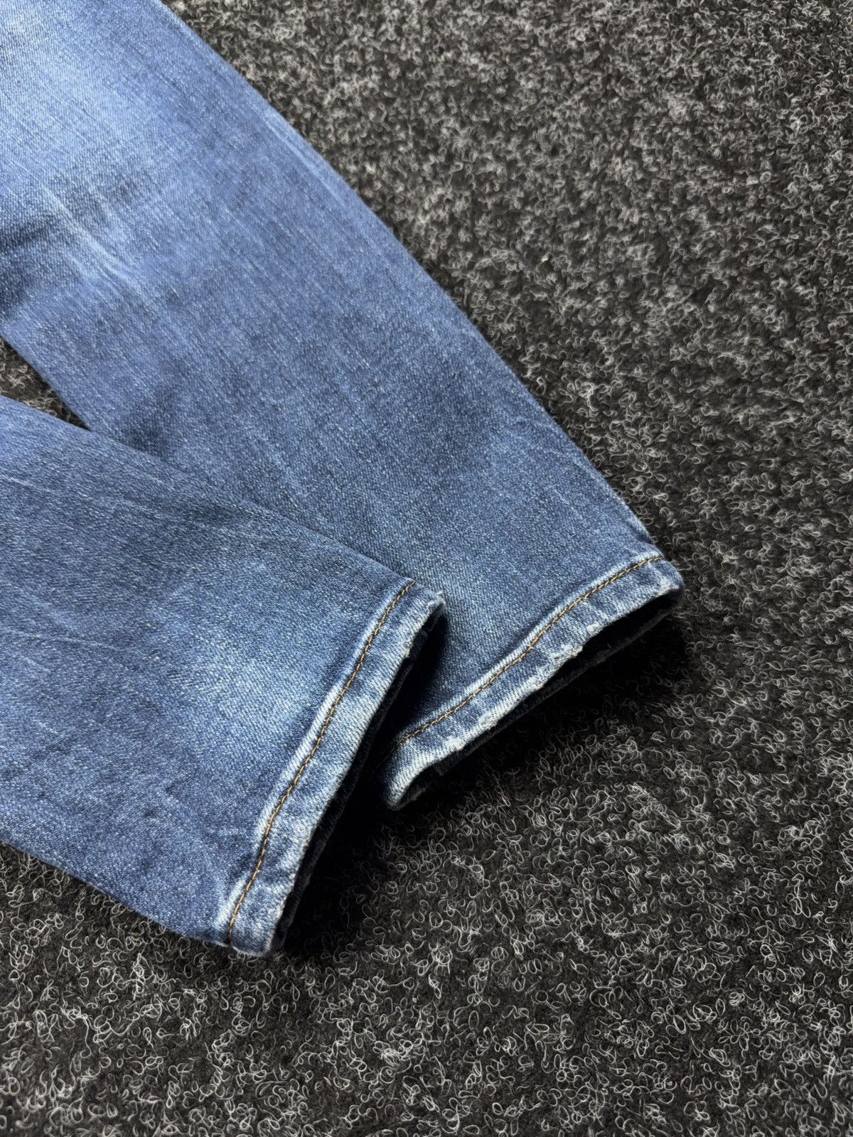 Diesel 00s Y2K Diesel Luxury Slandy Super Skinny Dark Wash Jeans Size 29" - 14 Thumbnail